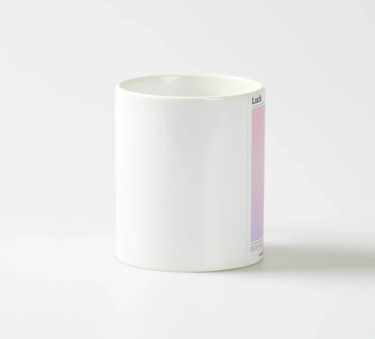 Angelo n. 777 Luck Pastel Aura Gradient Poster Art tazza in ceramica da homdeco