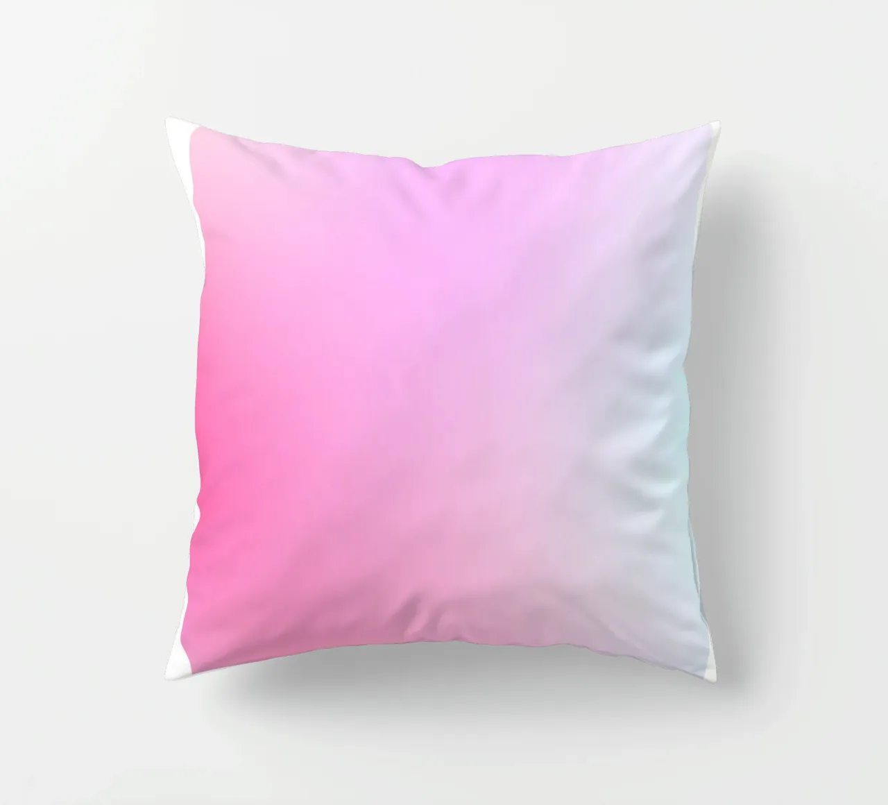 "Intuition" Angelo n. 111 Aura Rosa Blu Gradiente 2023 cuscino da homdeco