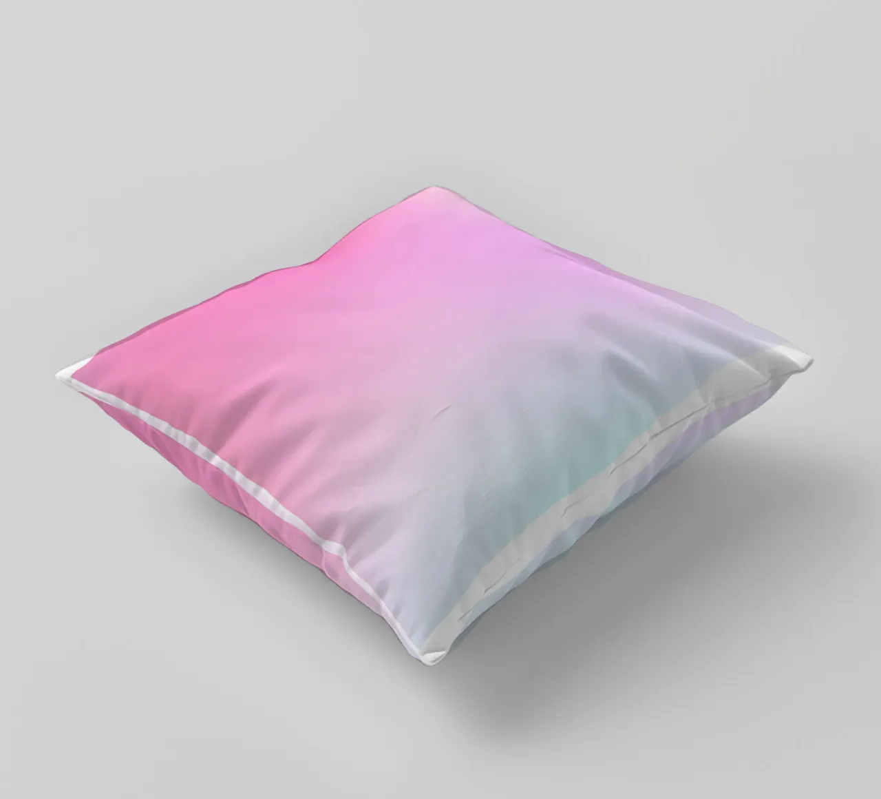 "Intuition" Angelo n. 111 Aura Rosa Blu Gradiente 2023 cuscino da homdeco