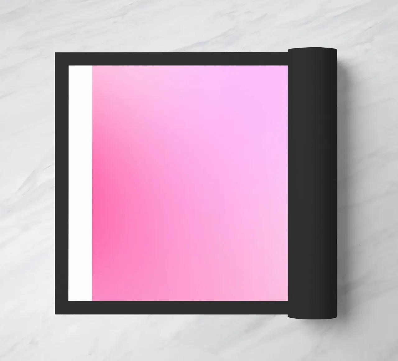 "Intuition" Angelo n. 111 Aura Rosa Blu Gradiente 2023 zerbino da homdeco