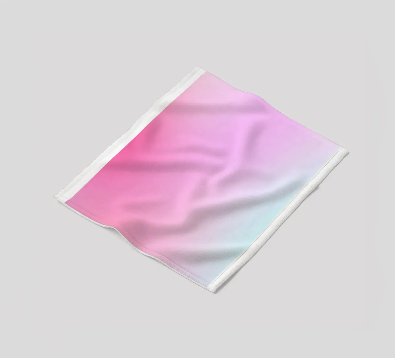 "Intuition" Angelo n. 111 Aura Rosa Blu Gradiente 2023 coperta in pile da homdeco