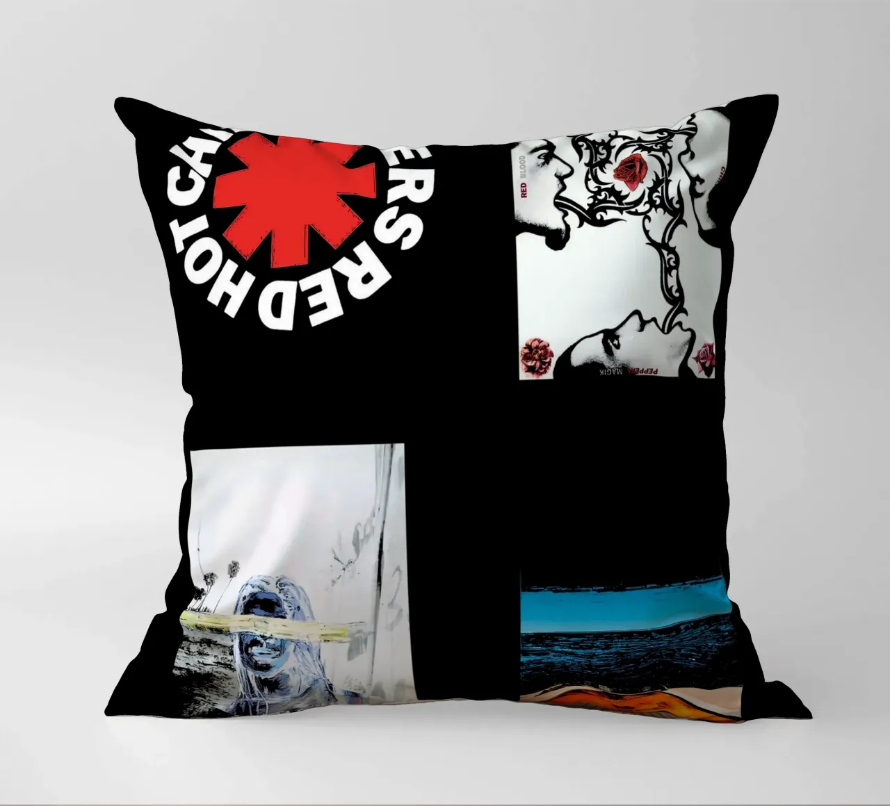 Red Hot Chili Peppers band musica Arte cuscino da music soul