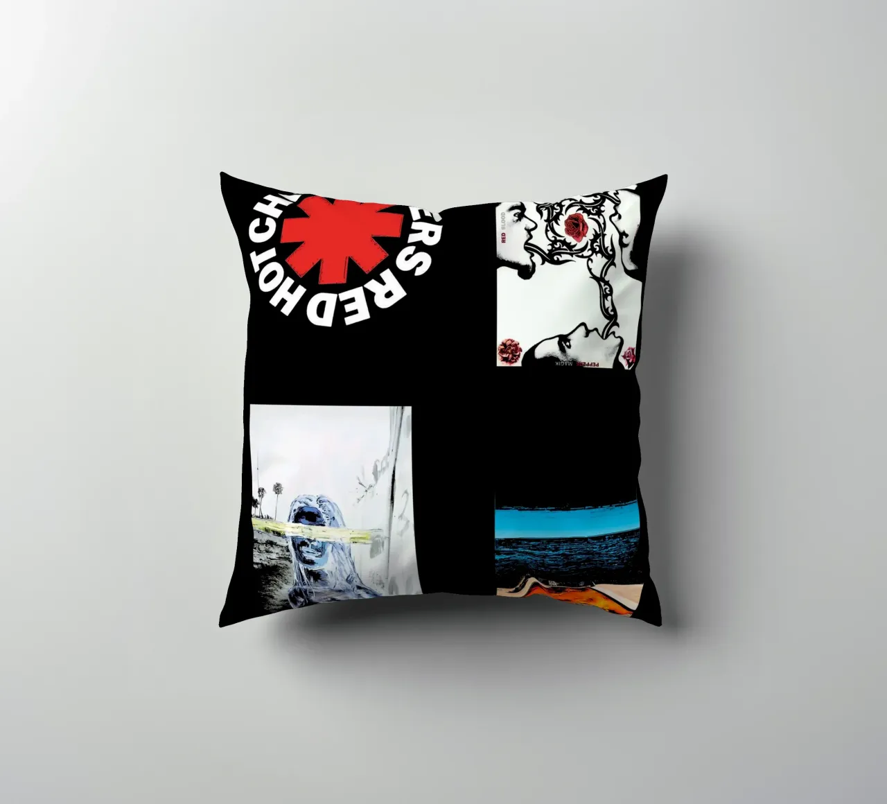 Red Hot Chili Peppers band musica Arte cuscino da music soul