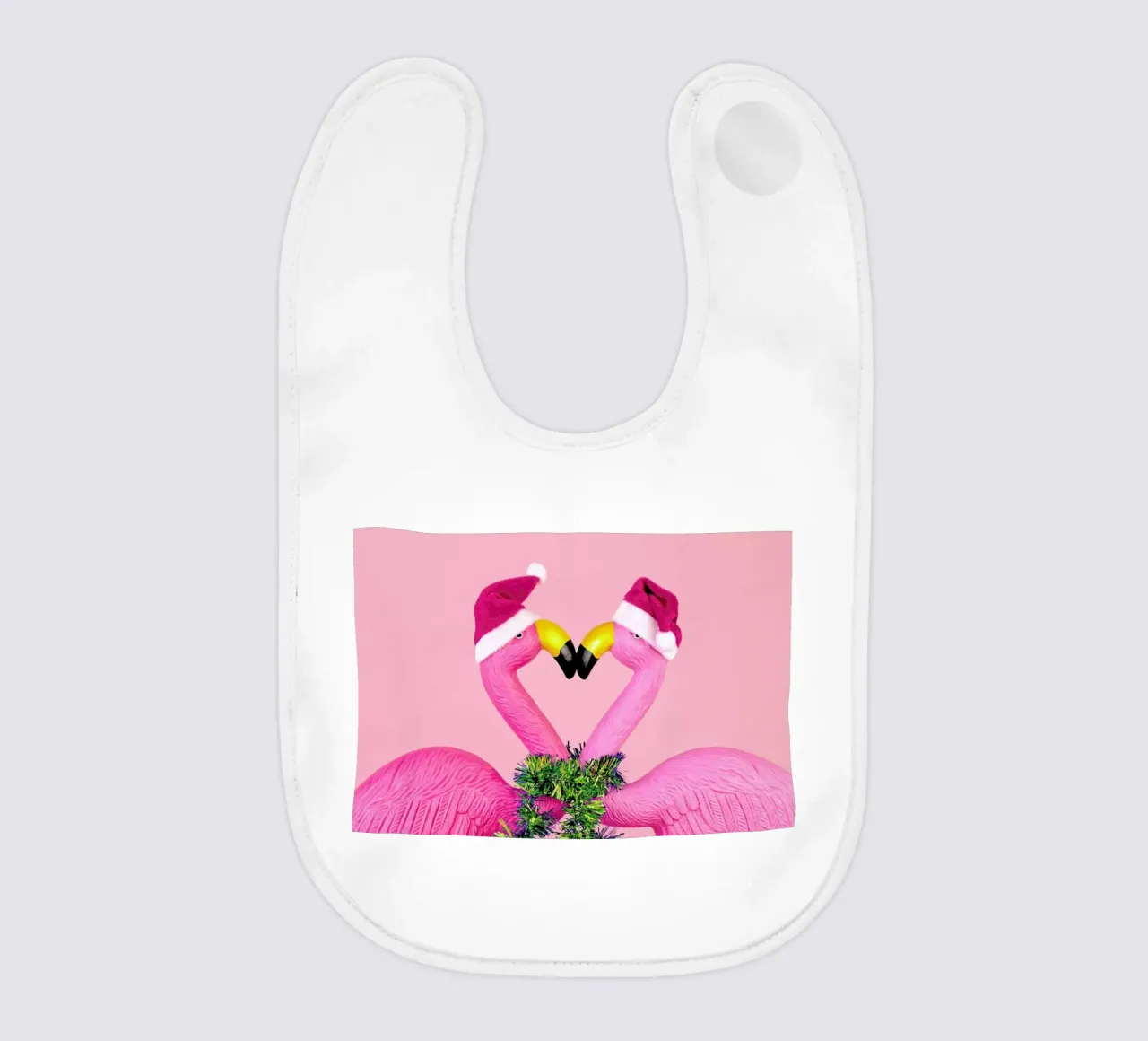 Santa Flamingo bavaglino da Juj Winn