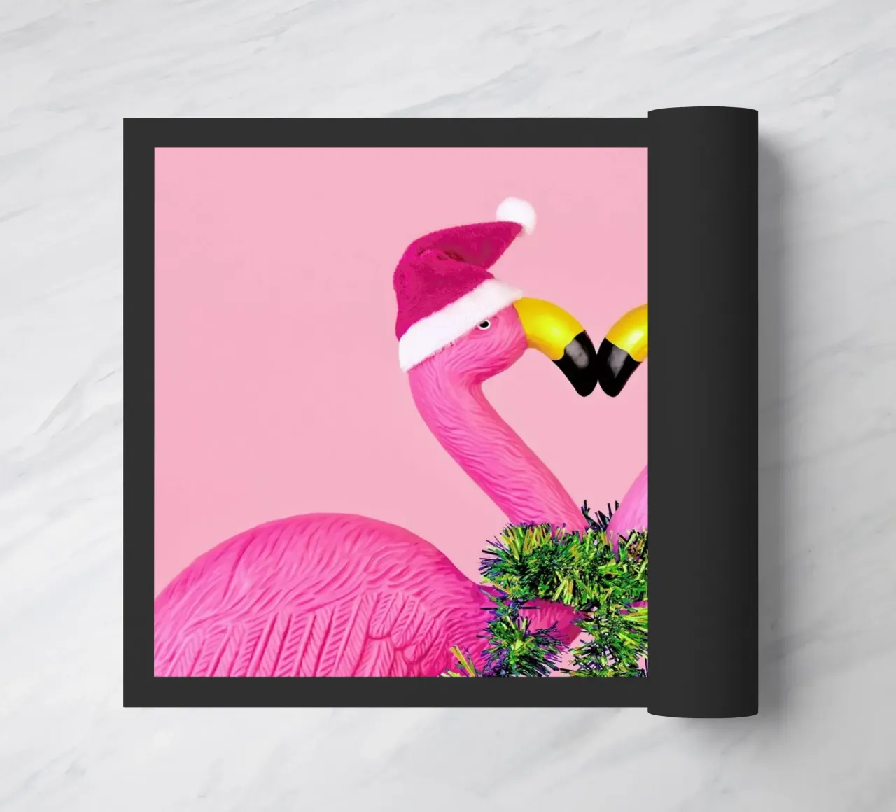 Santa Flamingo zerbino da Juj Winn