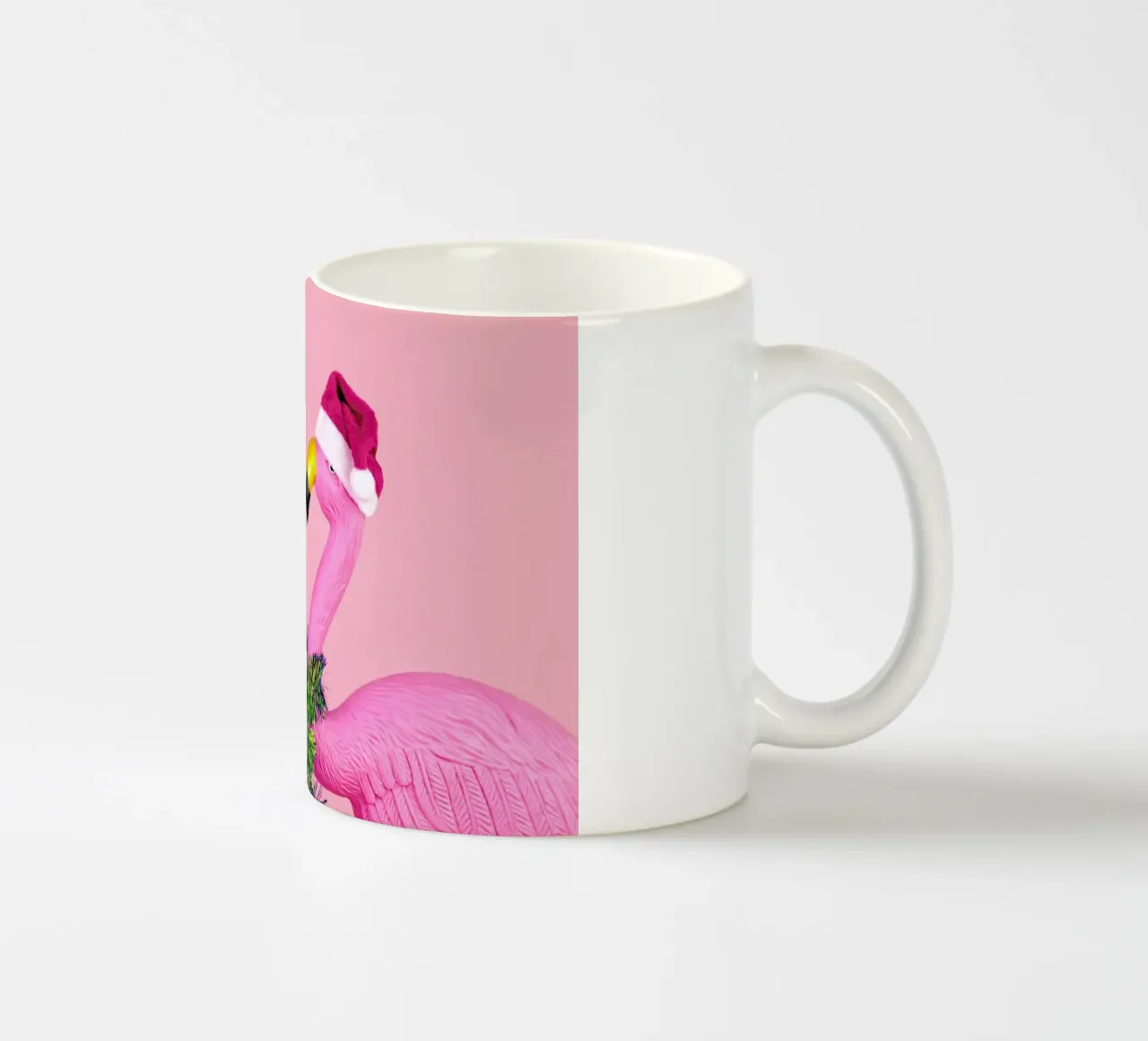 Santa Flamingo tazza in ceramica da Juj Winn