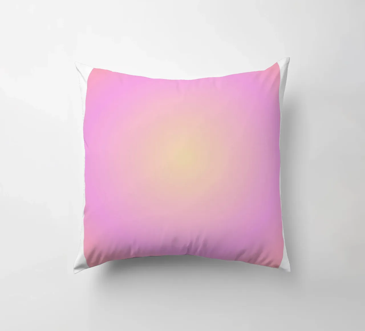 Collezione Aura "Intuition" Rosa Giallo Gradiente 2023 cuscino da homdeco