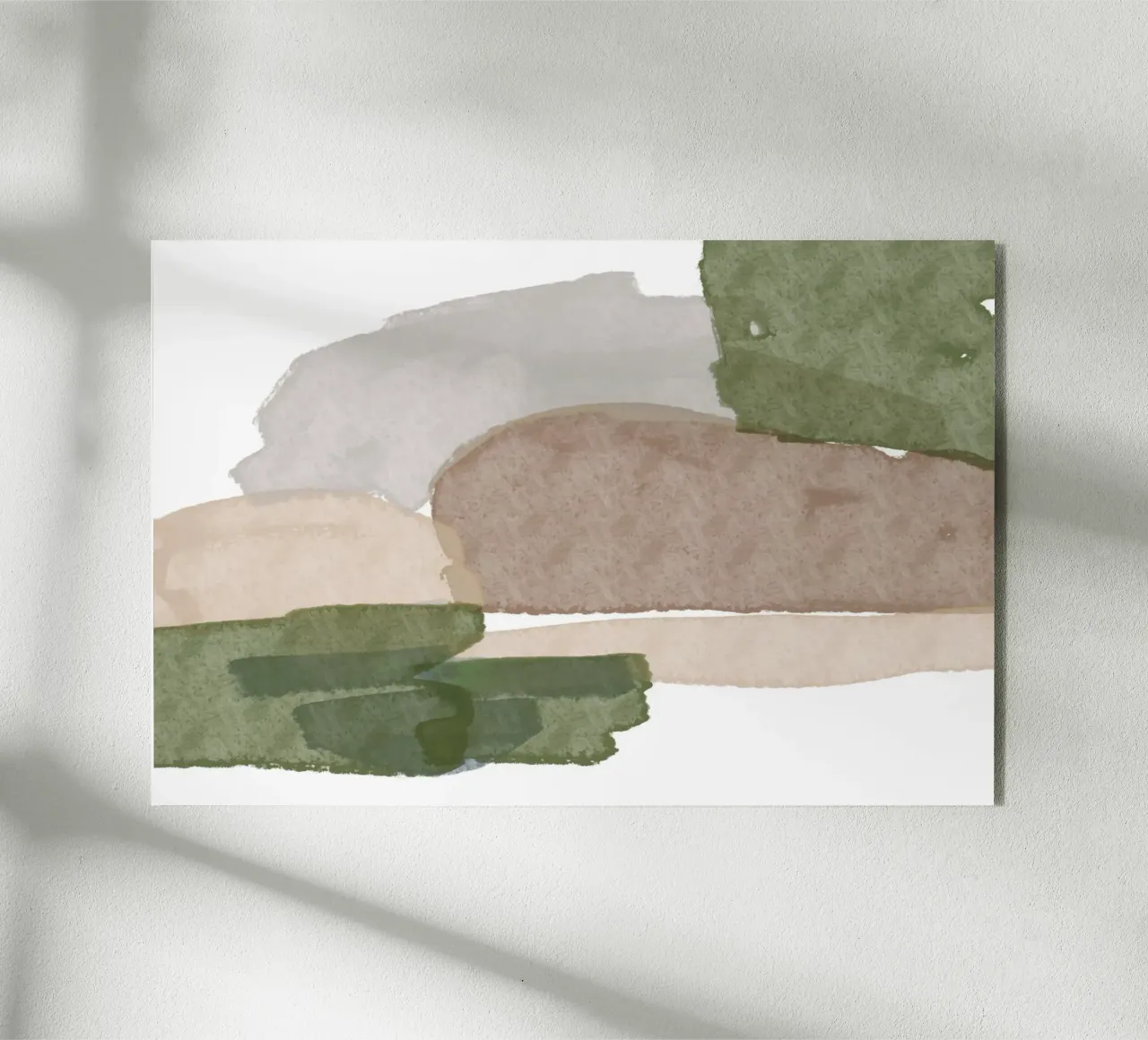 Nordisches Sediment Acryl-Glas von nileshkikuuchise