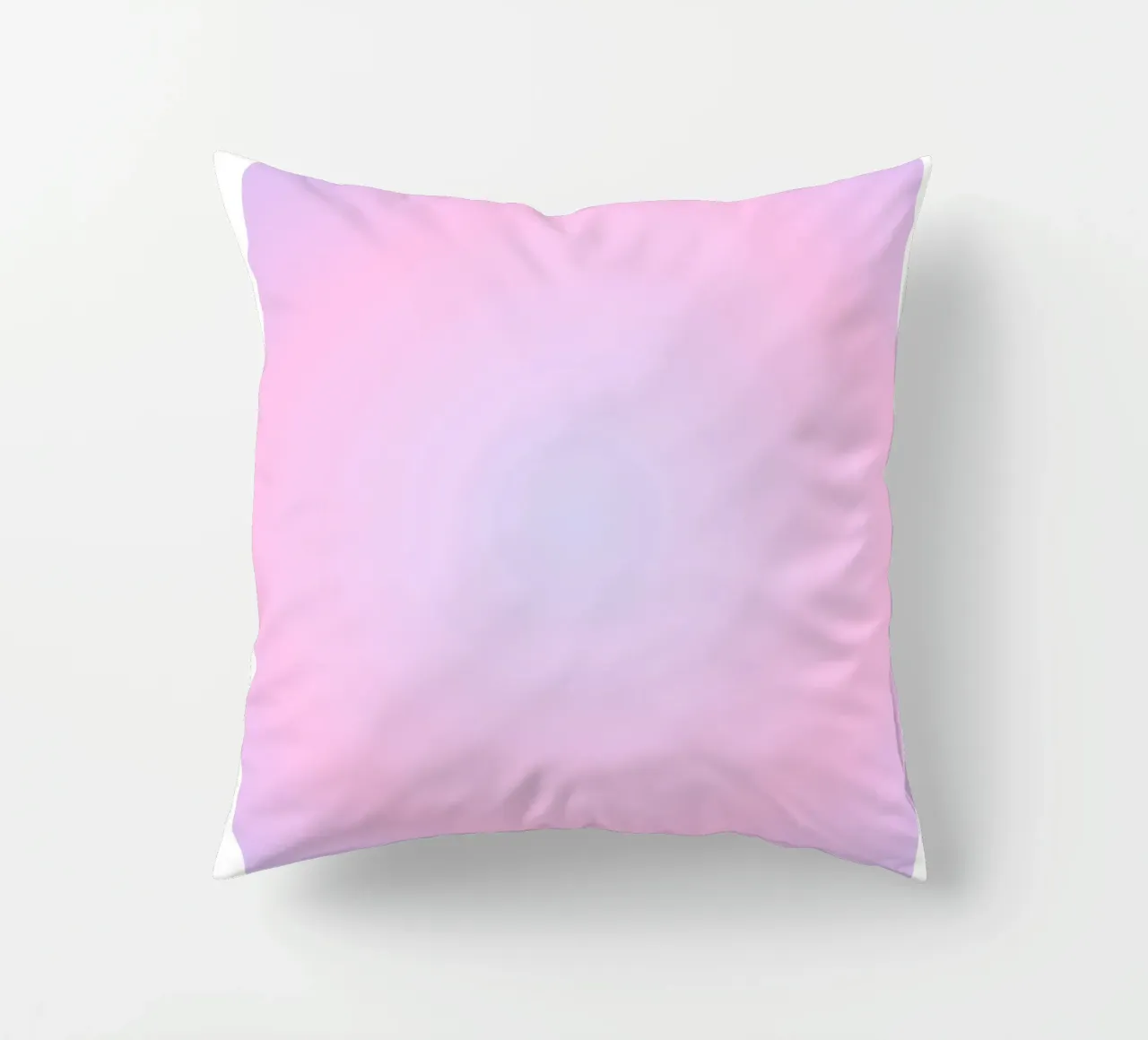 "What You Feel" Law of Attraction Aura Gradient Poster decorative cushion by homdeco