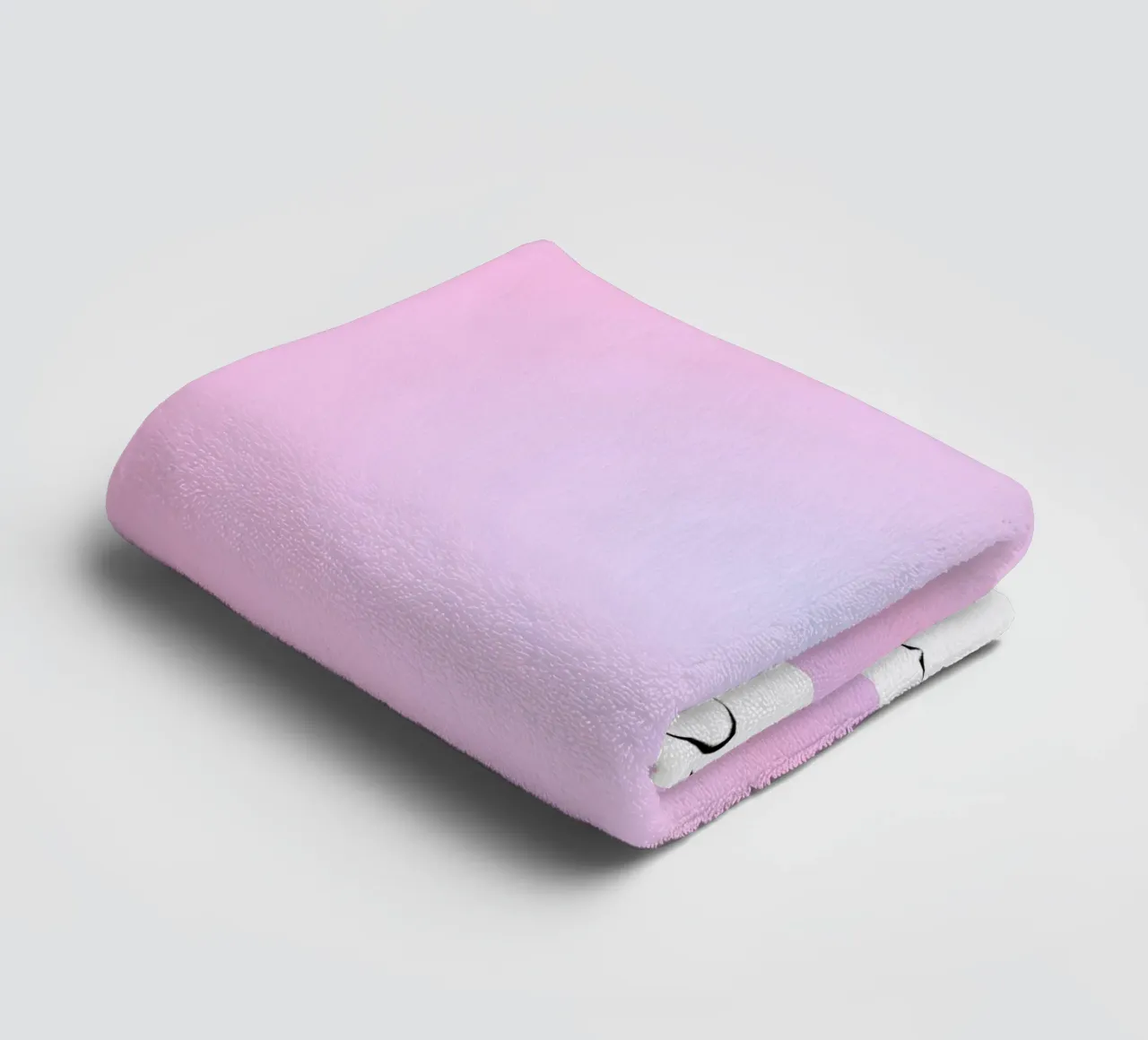 "What You Feel" Law of Attraction Aura Gradient Poster towel by homdeco