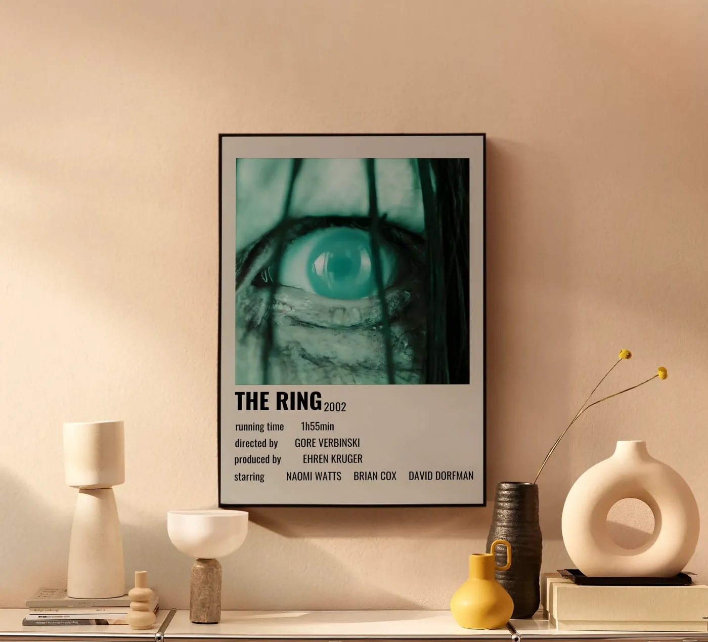 THE RING 2002 alluminio dibond da MVFminimalist