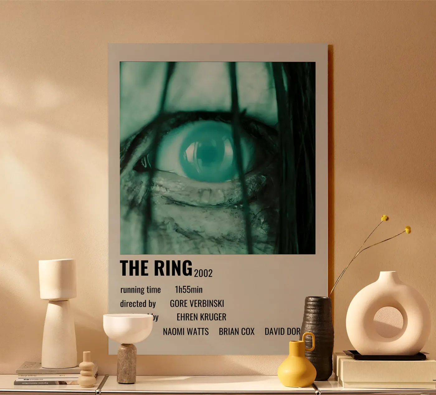 THE RING 2002 alluminio dibond da MVFminimalist