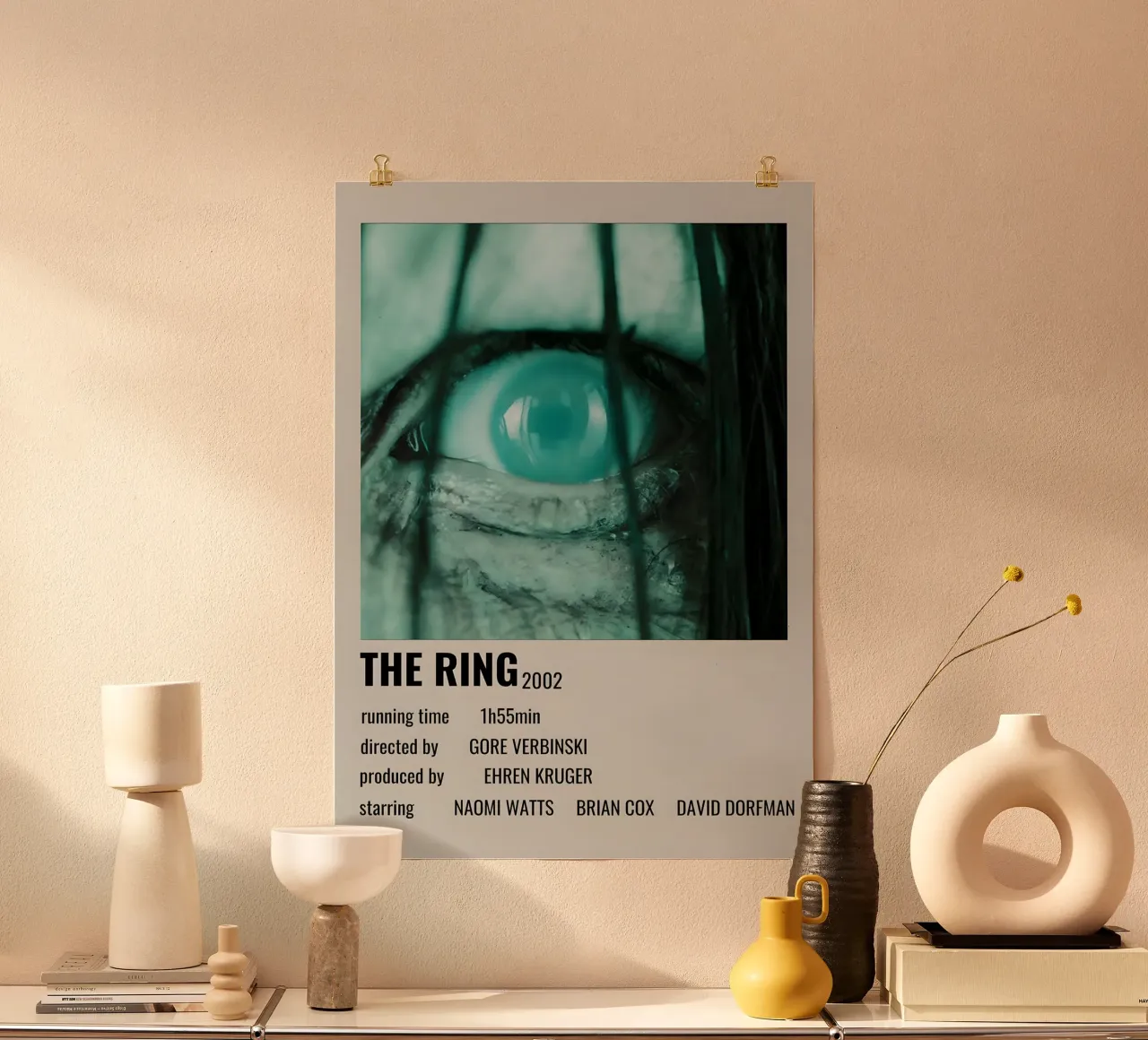 THE RING 2002 poster da MVFminimalist