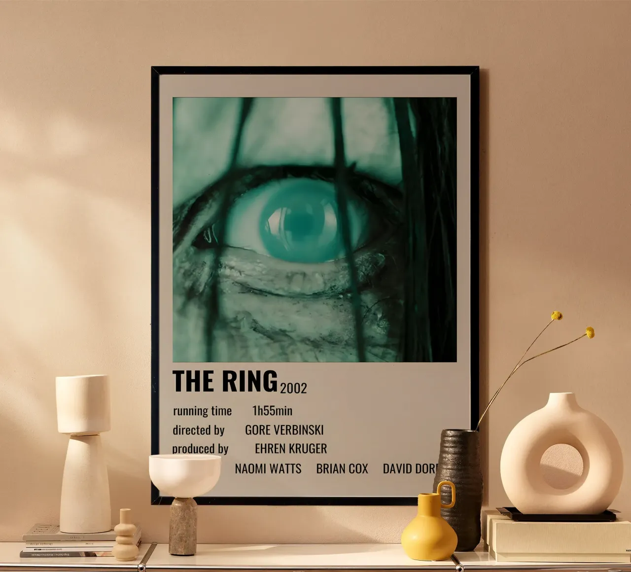 THE RING 2002 poster da MVFminimalist