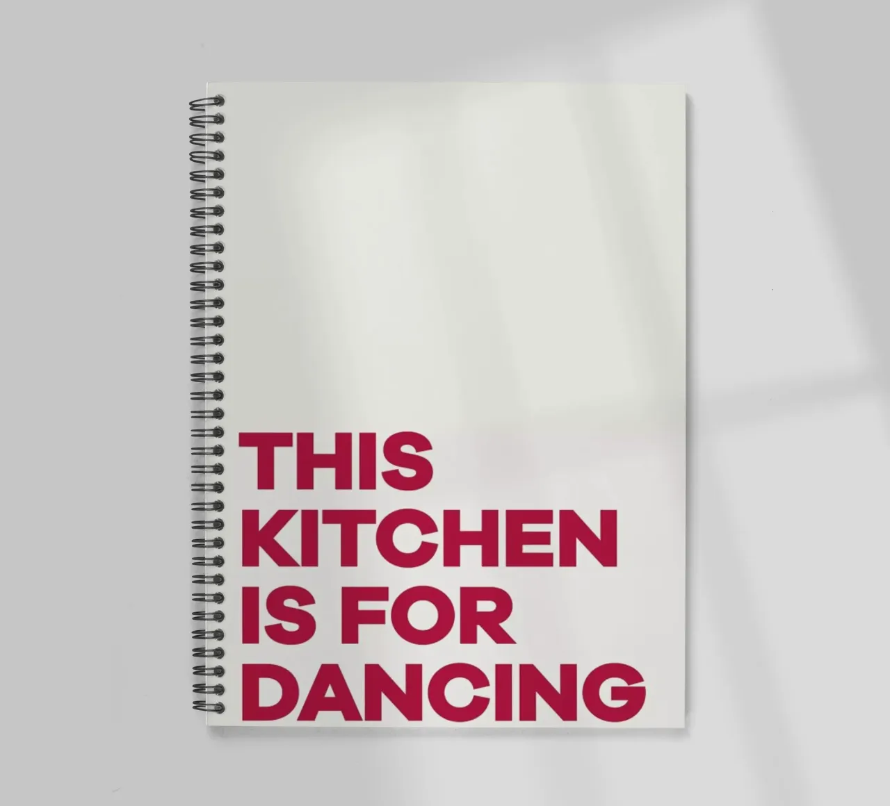 This Kitchen Viva Magenta notitieboek met spiraal van Studio One