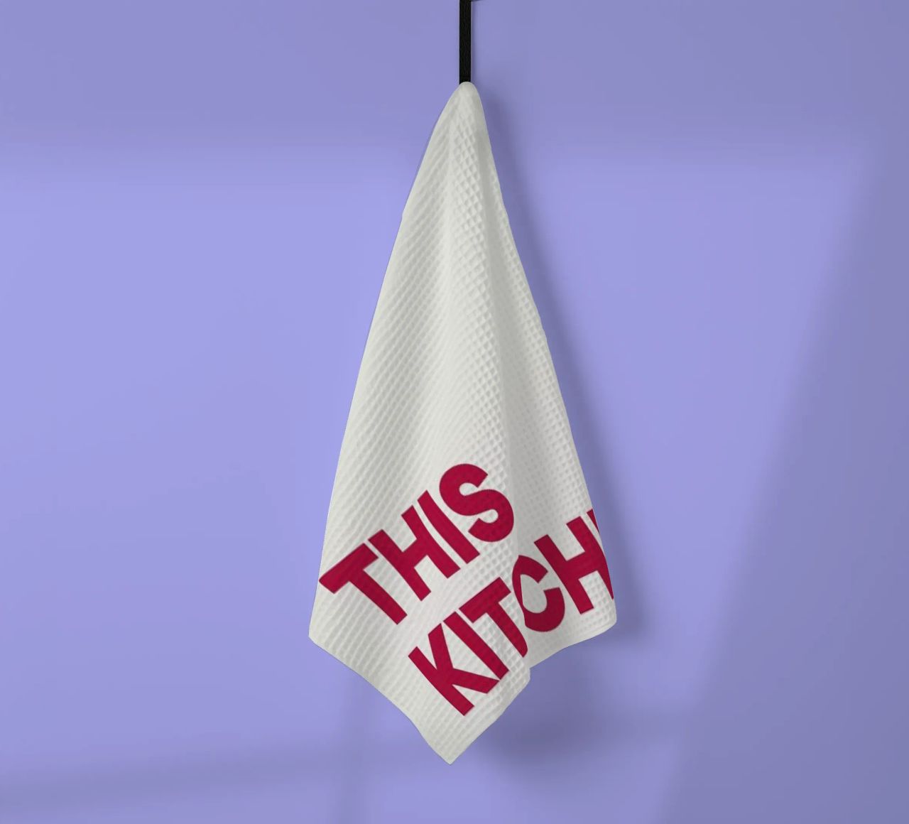 This Kitchen Viva Magenta torchon de Studio One