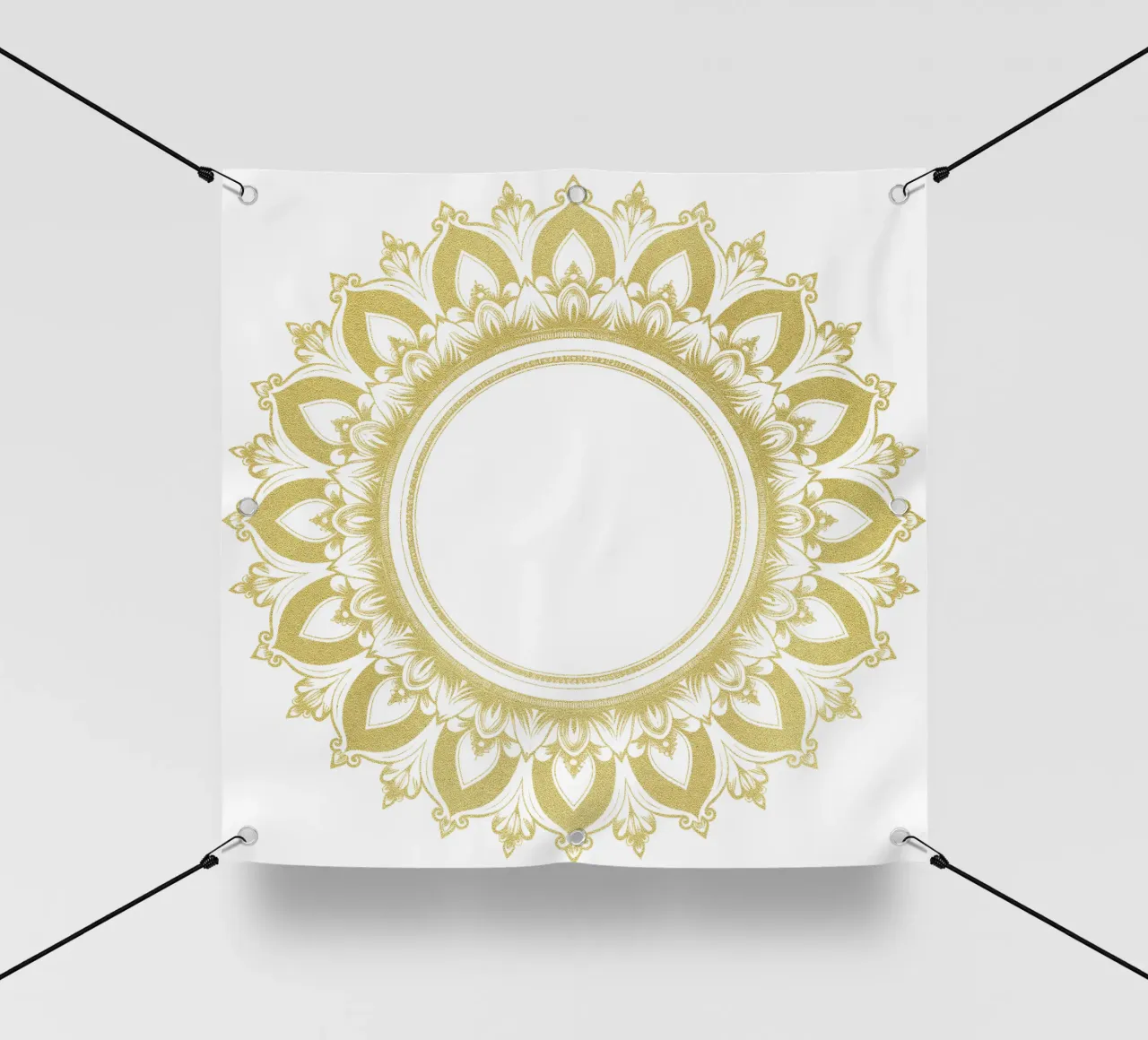 Mandala d'oro telo in pvc da Spiritual Touch