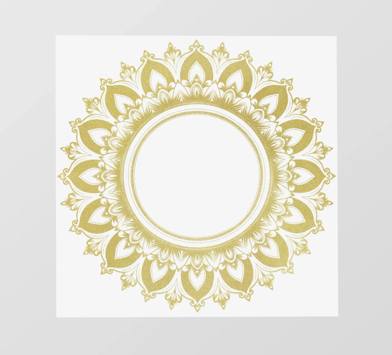 Mandala d'oro telo in pvc da Spiritual Touch