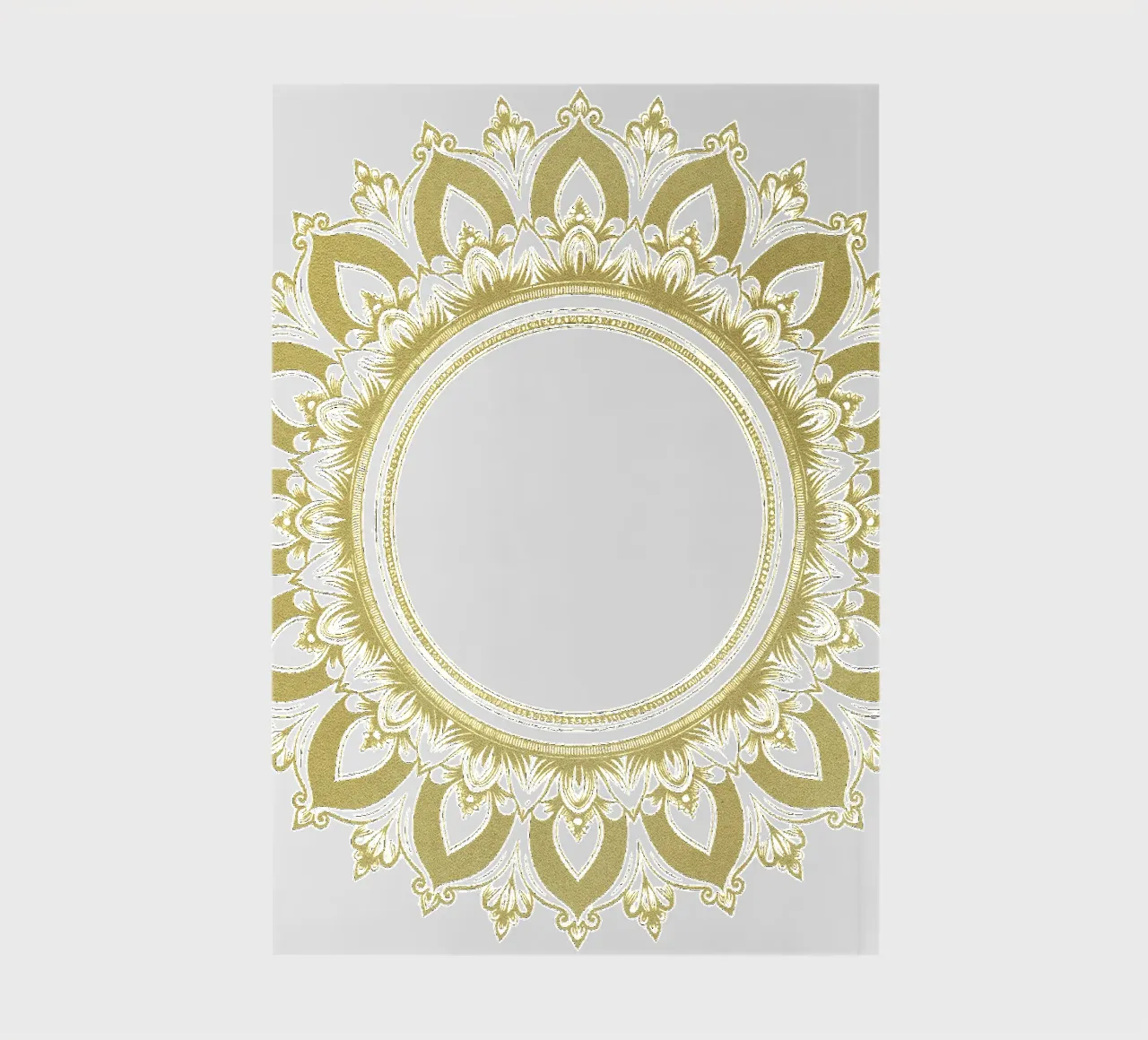 Mandala d'oro diario da Spiritual Touch