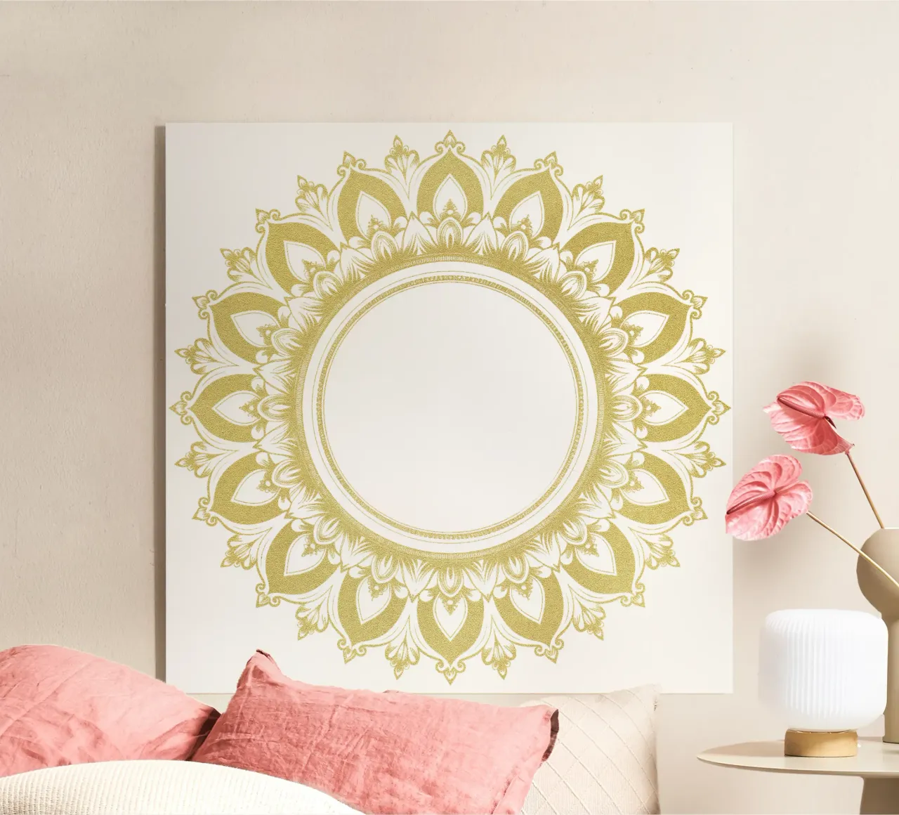 Mandala d'oro plexiglass da Spiritual Touch