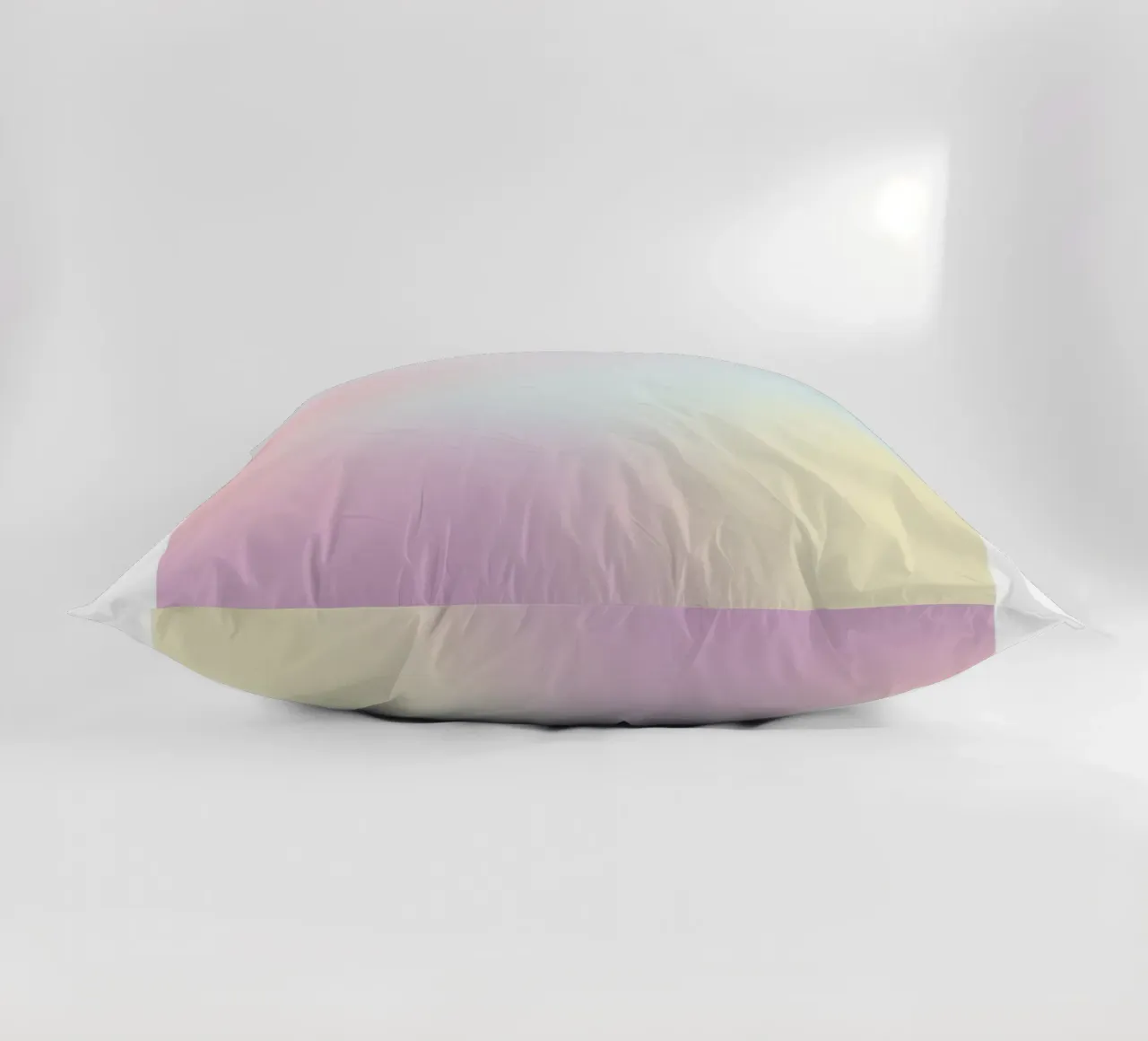 "Gratitude" Pastel Aura Gradient Collection Poster 2023 decorative cushion by homdeco