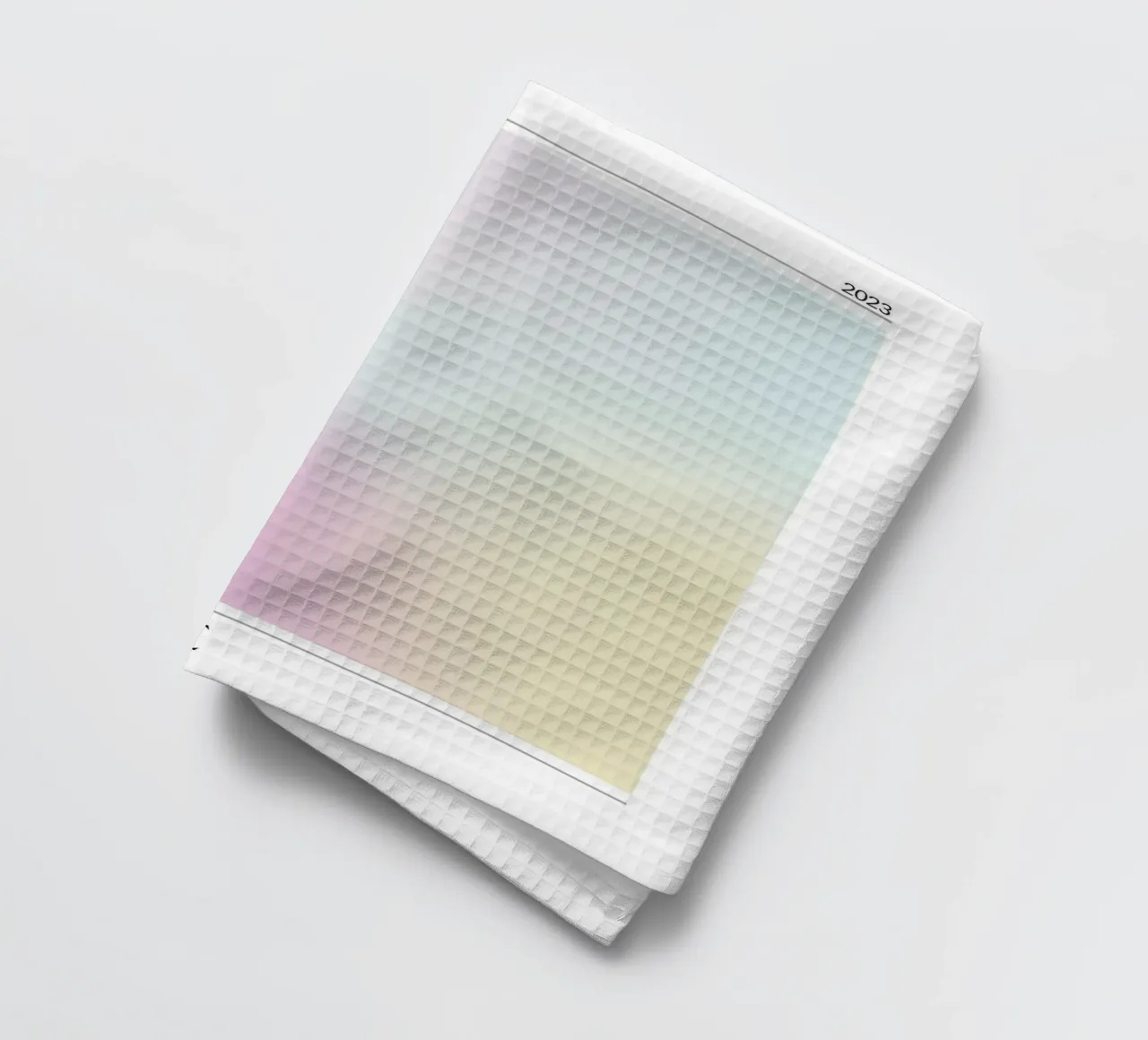 "Gratitude" Pastel Aura Gradient Collection Poster 2023 torchon de homdeco