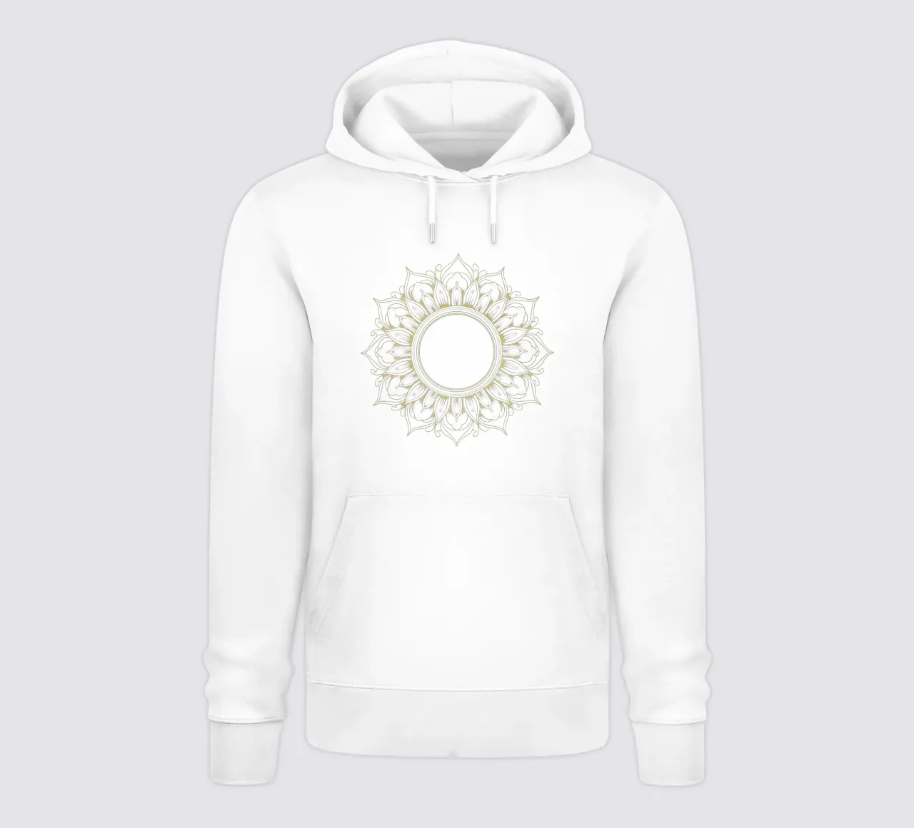 Mandala d'oro felpa con cappuccio da Spiritual Touch