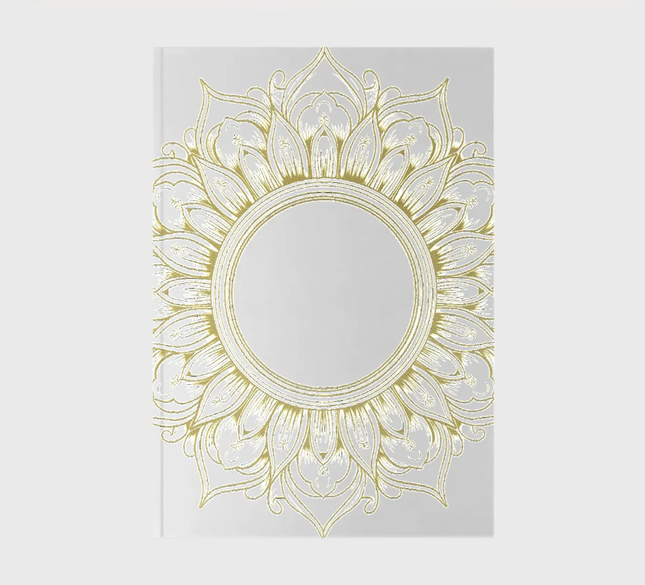Mandala d'oro diario da Spiritual Touch