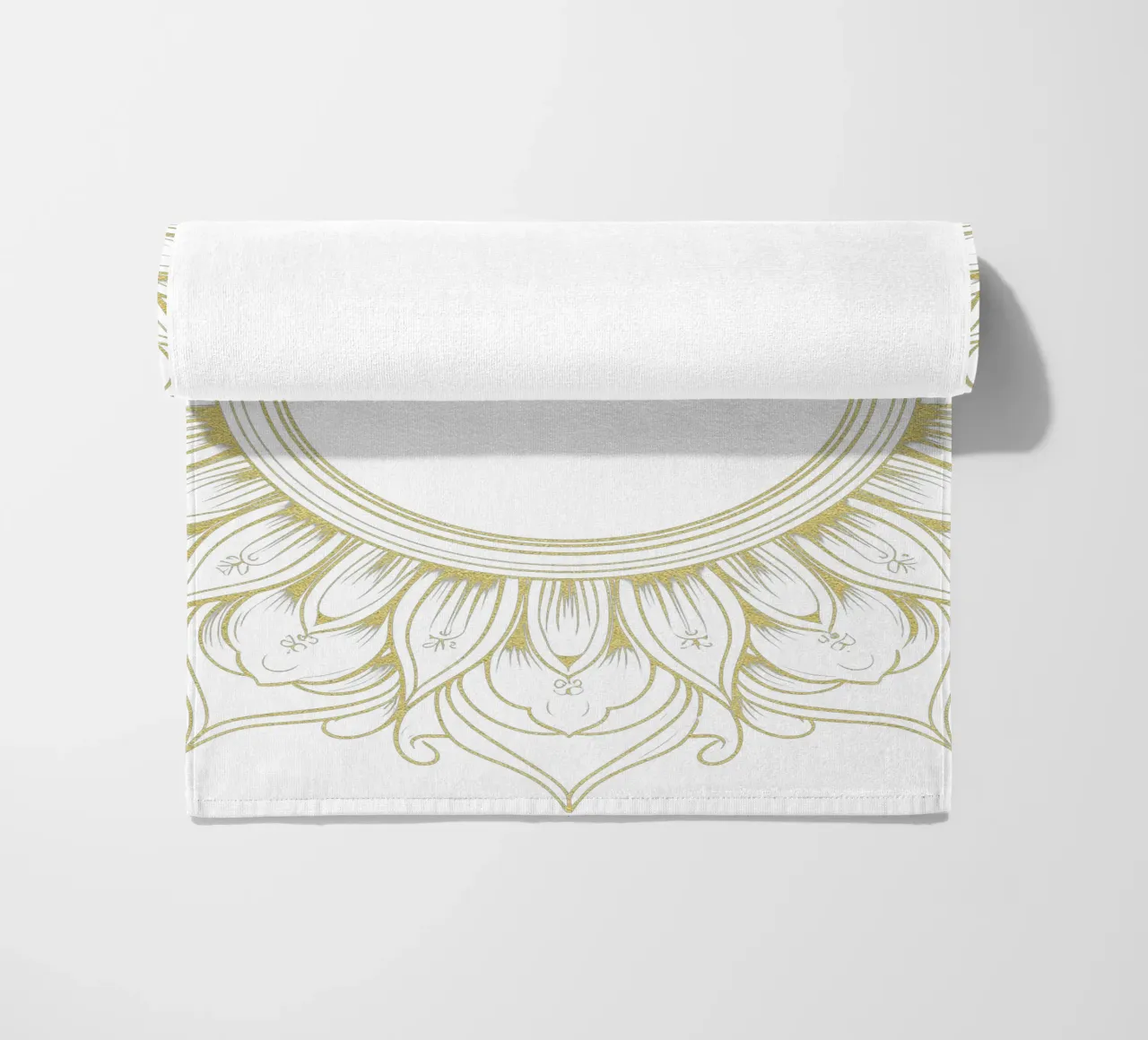Mandala d'oro telo mare da Spiritual Touch