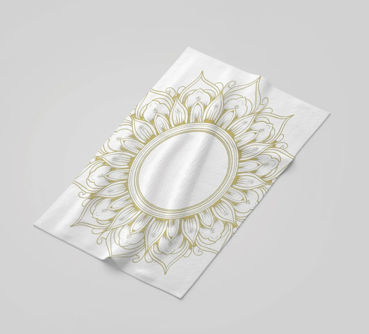 Mandala d'oro telo mare da Spiritual Touch