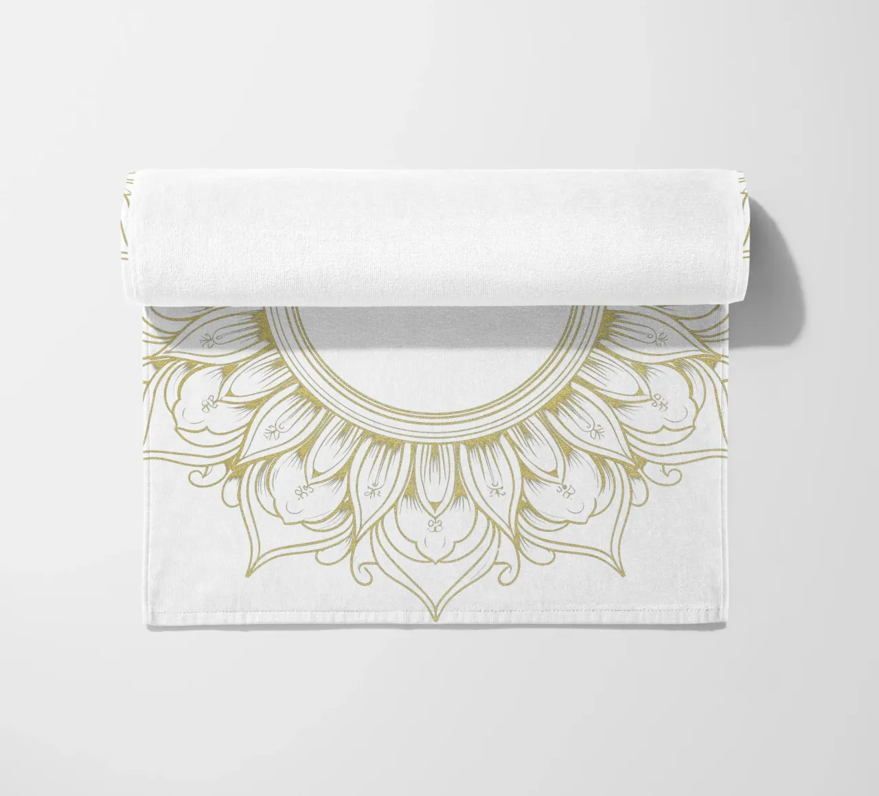 Mandala d'oro telo mare da Spiritual Touch
