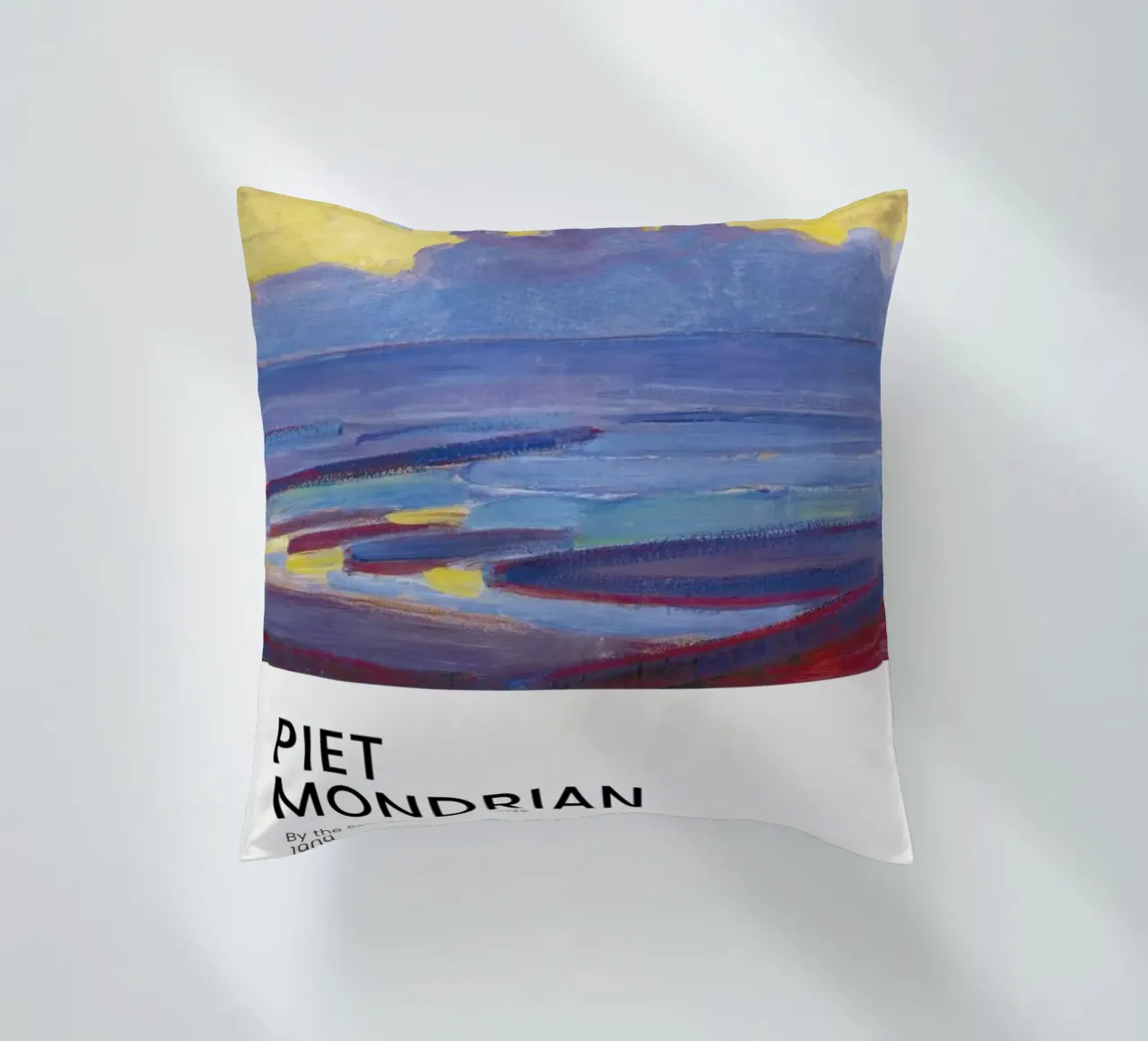 Mondrian - By the Sea decorative cushion by Vintage by JUNIQE