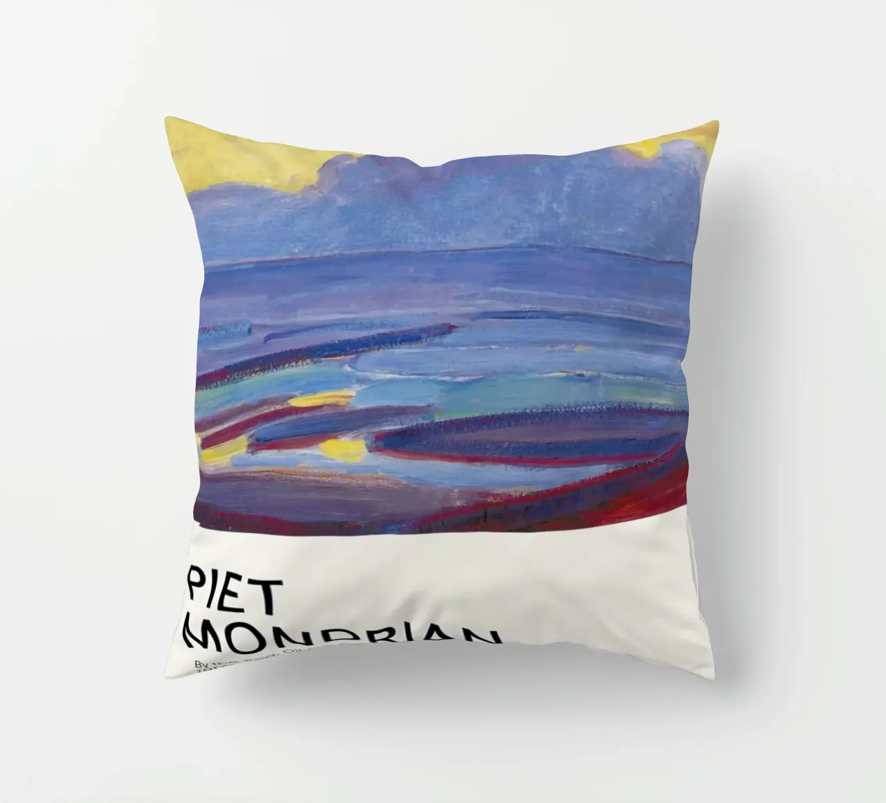 Mondrian - By the Sea decorative cushion by Vintage by JUNIQE