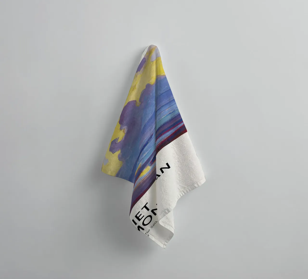 Mondrian - By the Sea towel by Vintage by JUNIQE