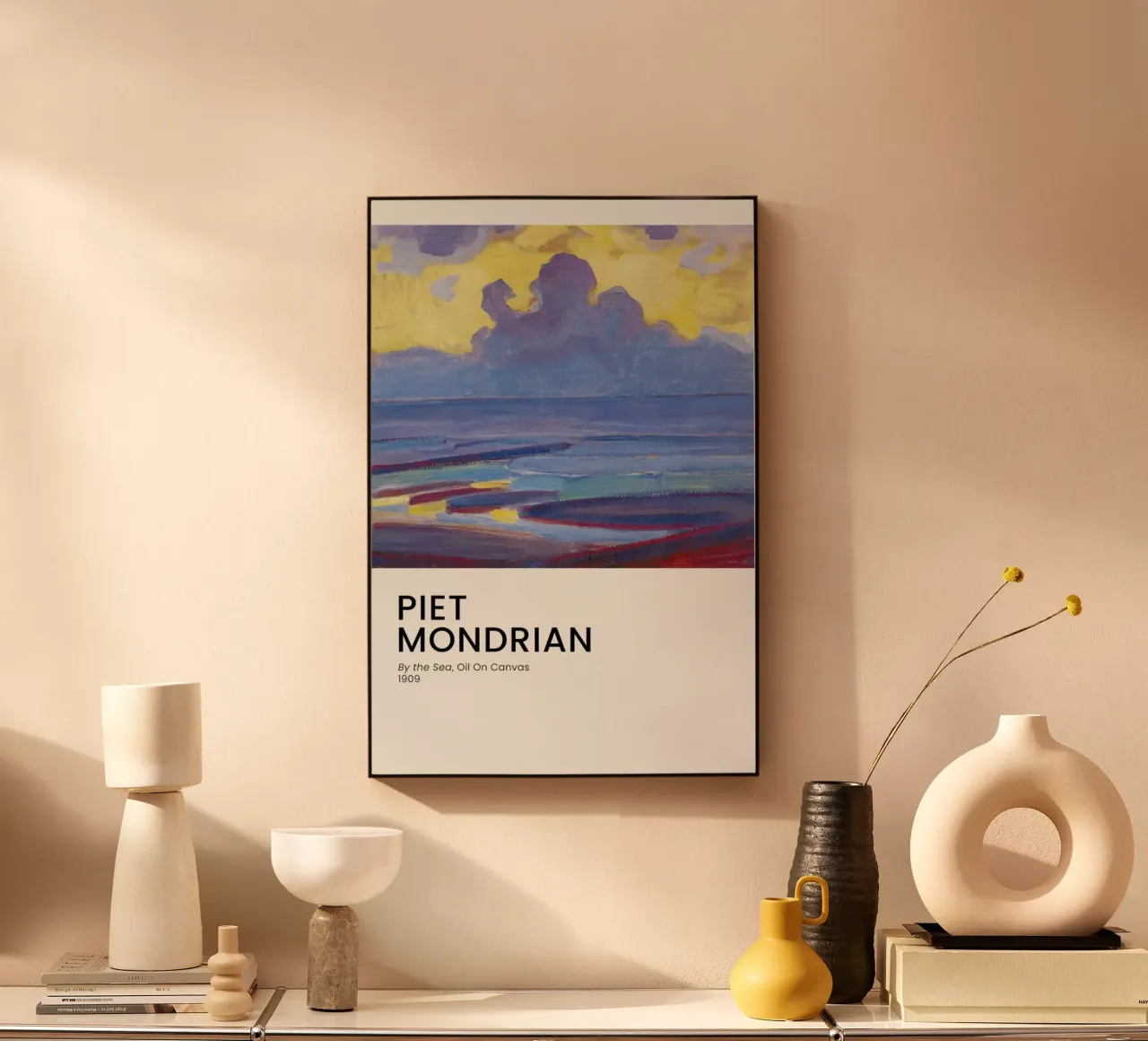 Mondrian - By the Sea plexiglass da Vintage by JUNIQE