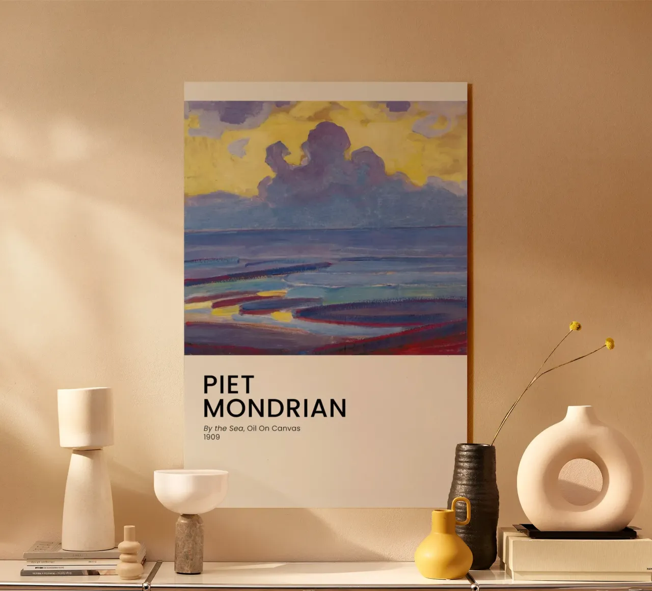 Mondrian - By the Sea plexiglass da Vintage by JUNIQE
