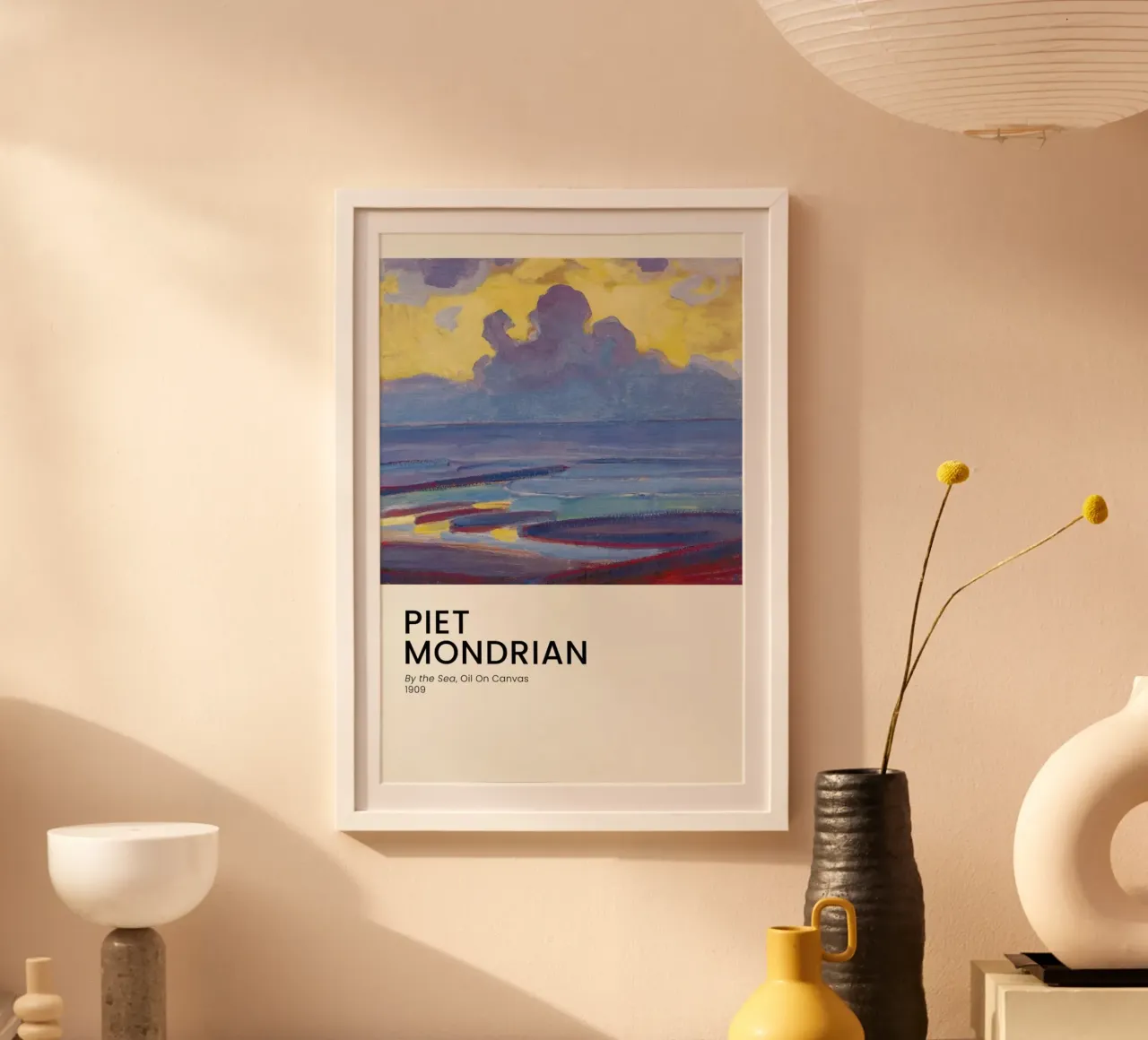 Mondrian - By the Sea carta hahnemühle da Vintage by JUNIQE