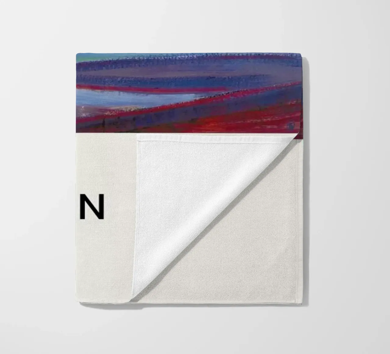 Mondrian - By the Sea beach towel by Vintage by JUNIQE
