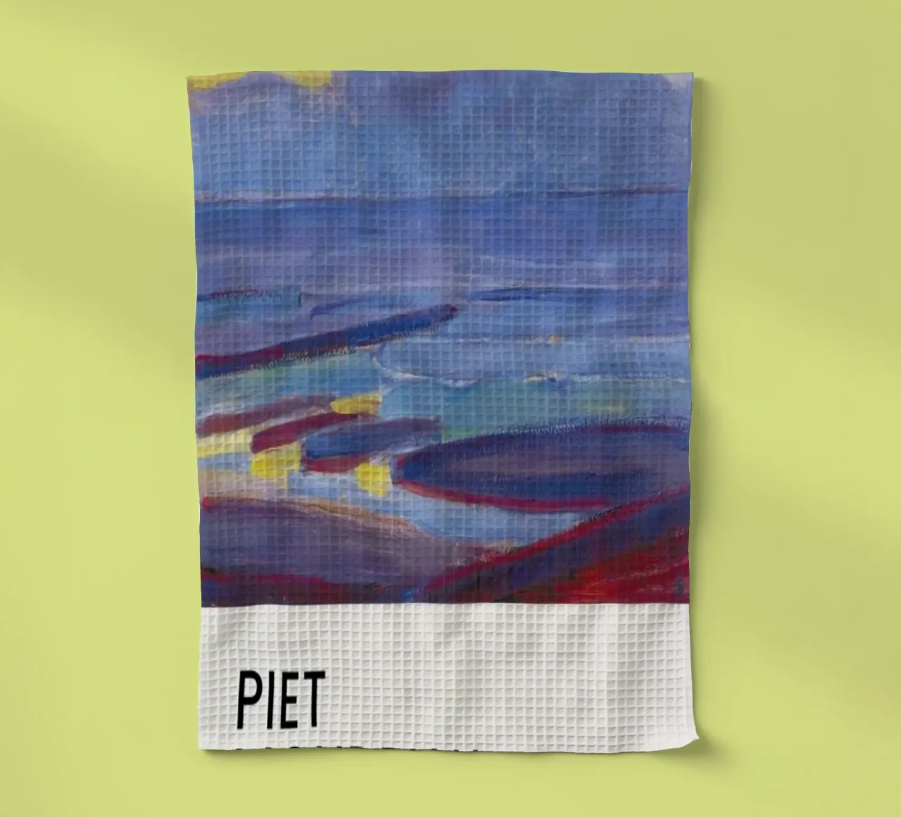 Mondrian - By the Sea canovaccio da cucina da Vintage by JUNIQE