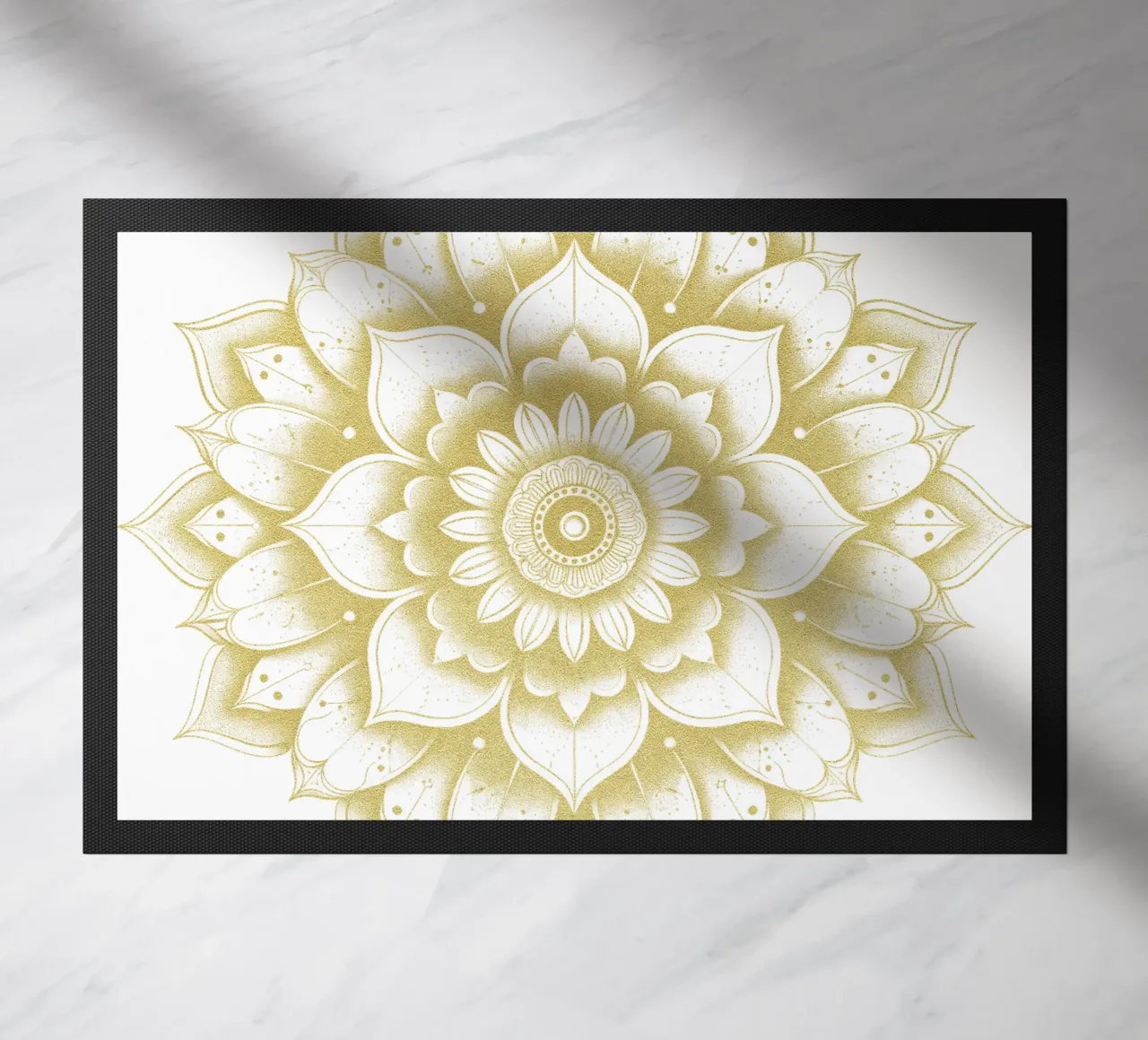 Mandala d'oro zerbino da Spiritual Touch