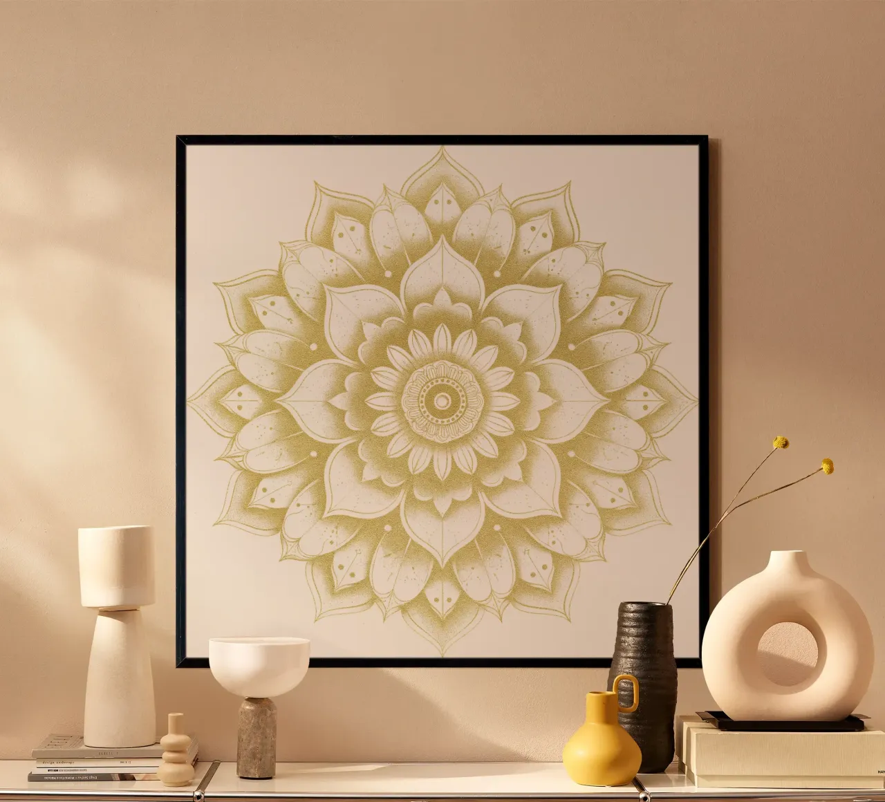 Mandala d'oro carta hahnemühle da Spiritual Touch