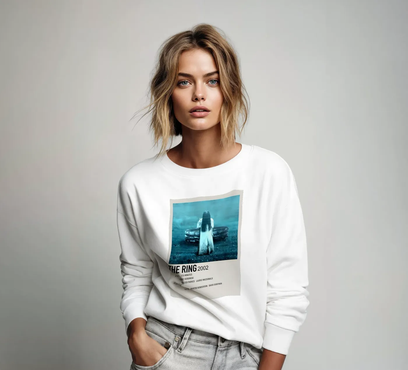 THE RING 2002 felpa da MVFminimalist