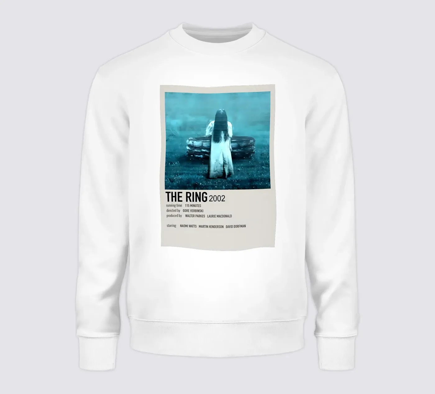 THE RING 2002 felpa da MVFminimalist