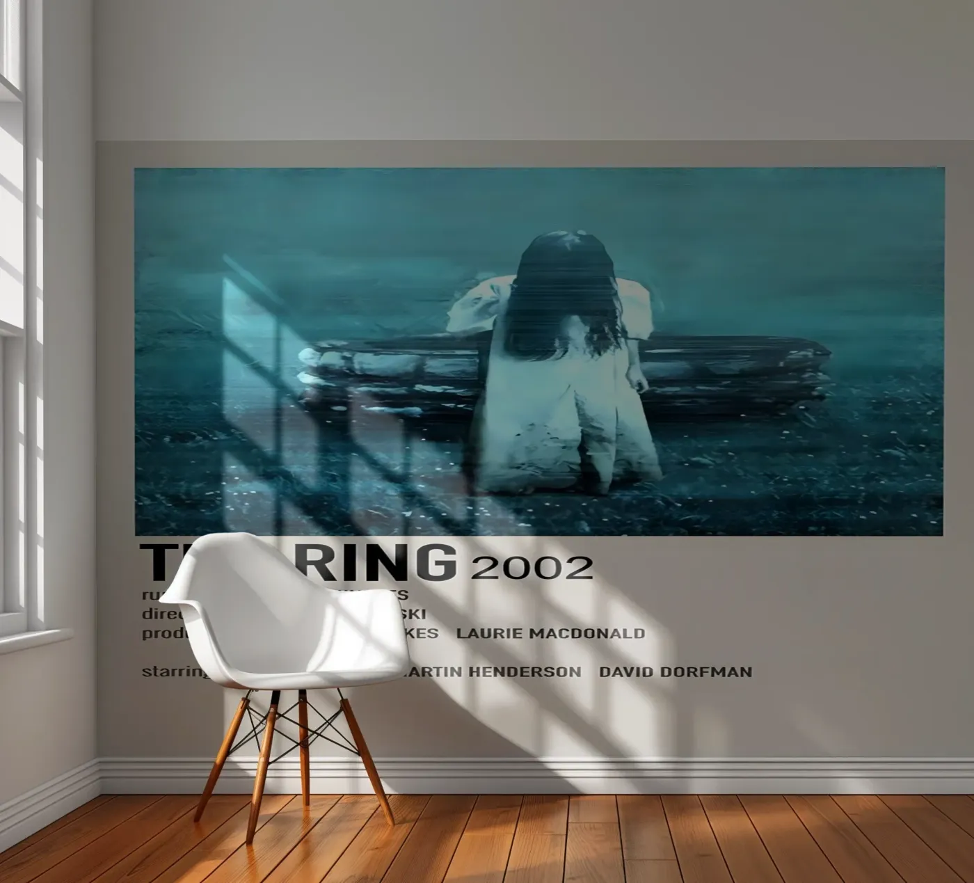 THE RING 2002 fotobehang van MVFminimalist