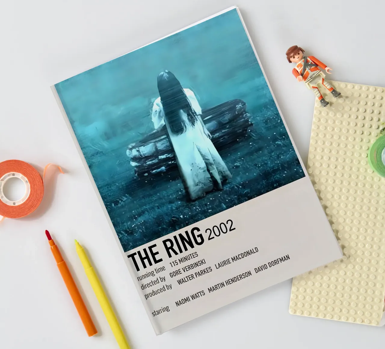 THE RING 2002 notebook by MVFminimalist