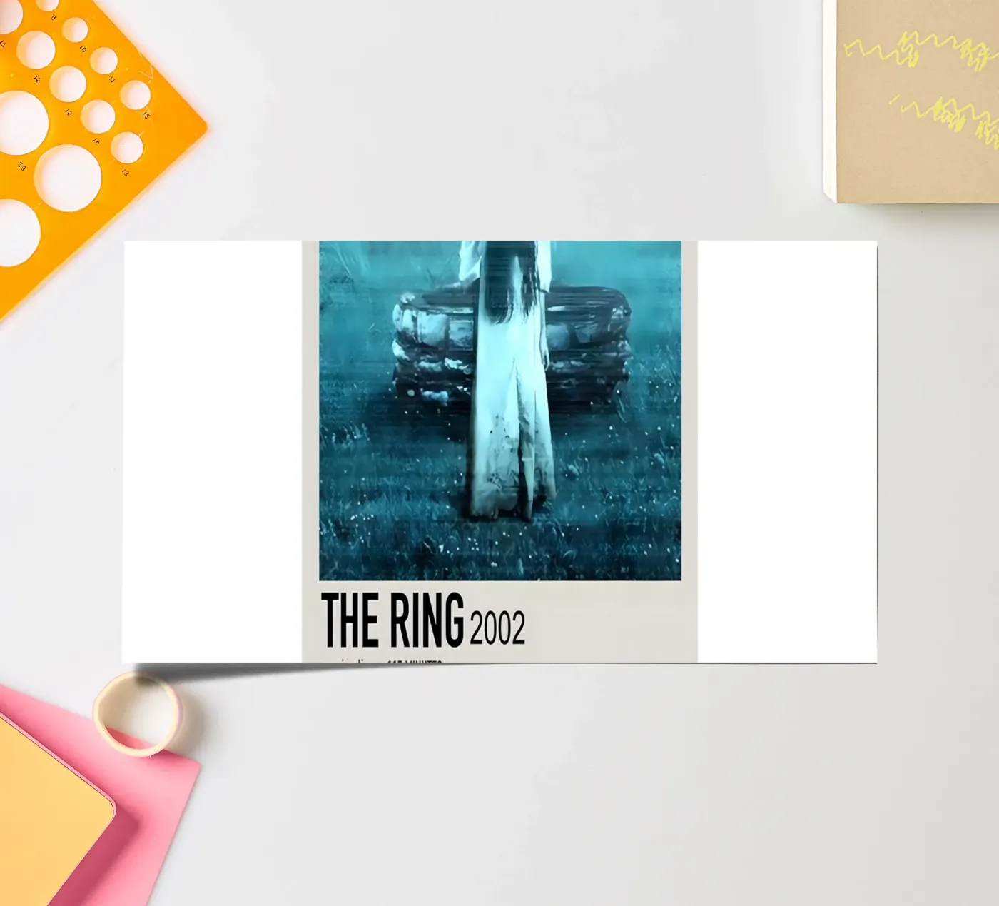 THE RING 2002 stickervel van MVFminimalist