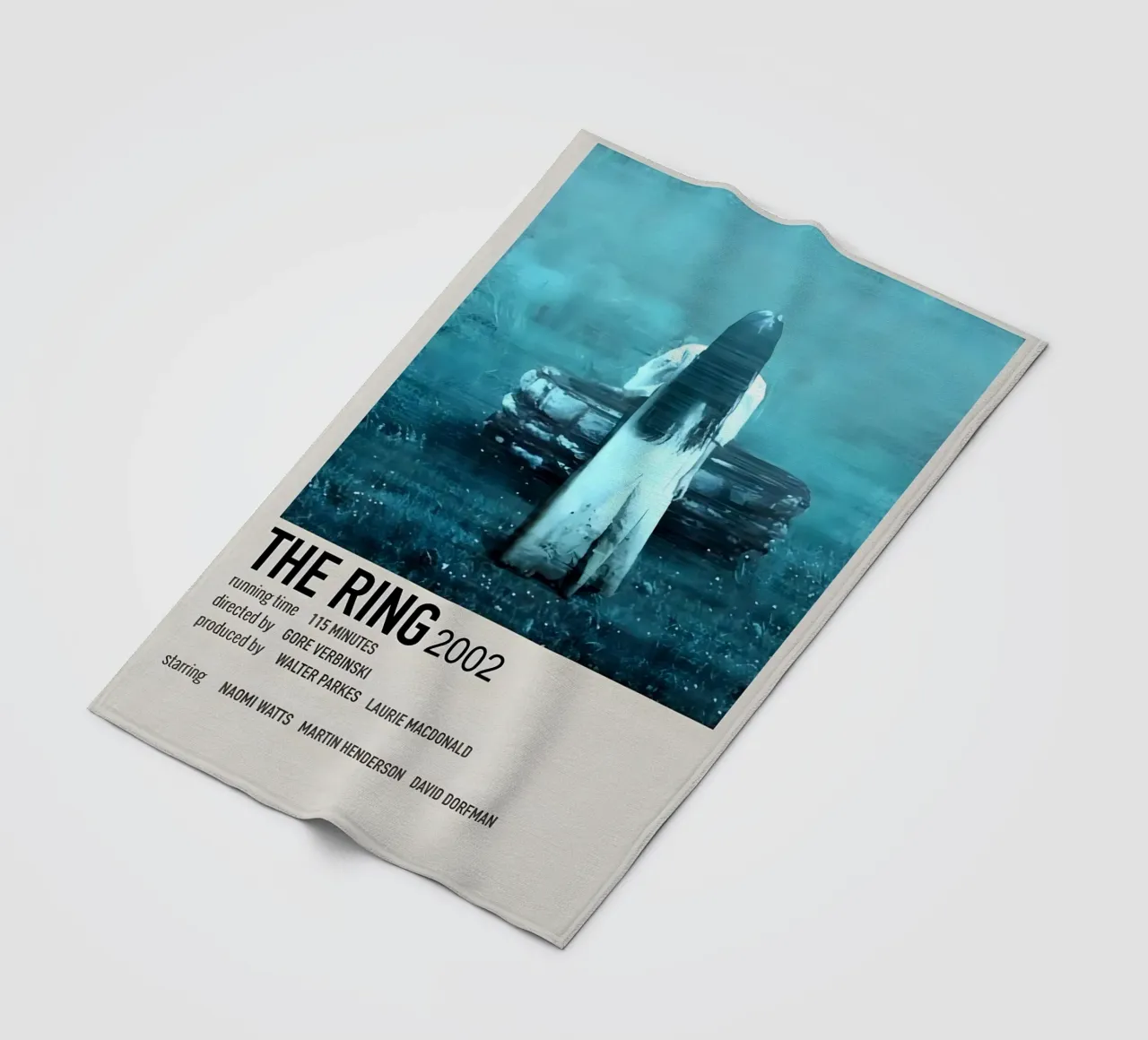 THE RING 2002 Fleecedecke von MVFminimalist