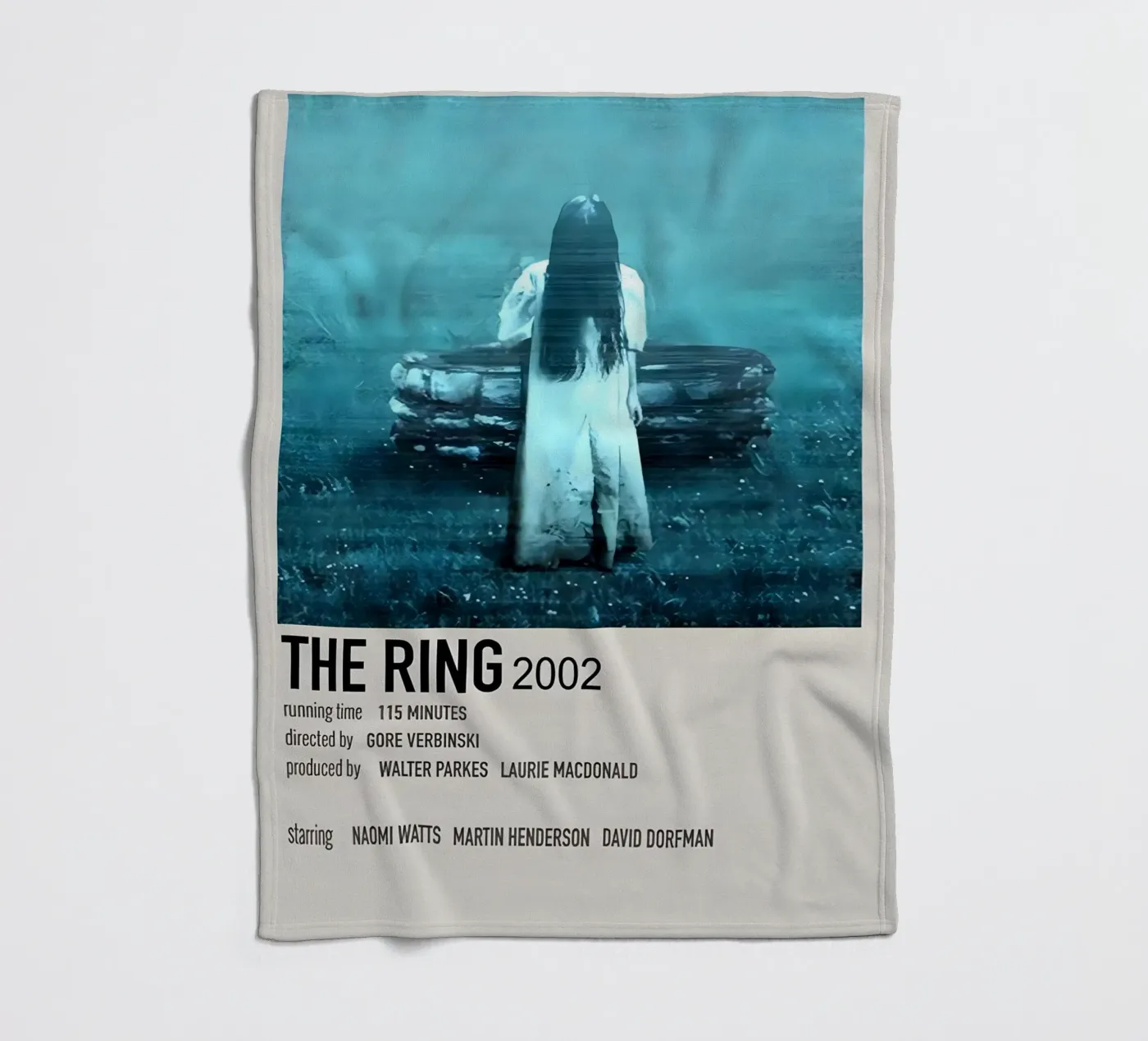 THE RING 2002 Fleecedecke von MVFminimalist