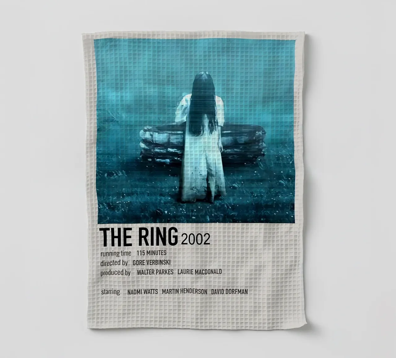 THE RING 2002 canovaccio da cucina da MVFminimalist
