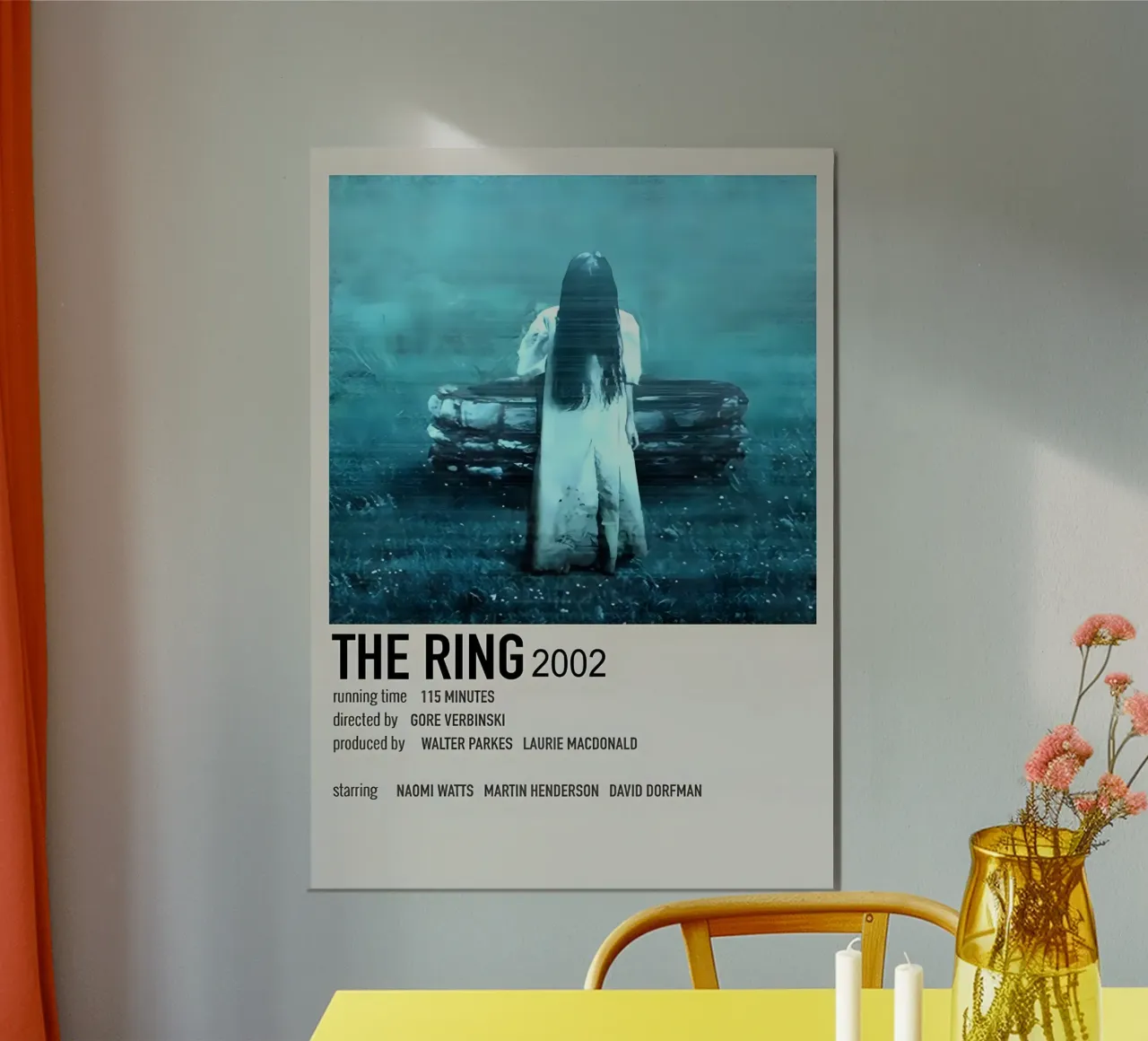 THE RING 2002 alluminio dibond da MVFminimalist